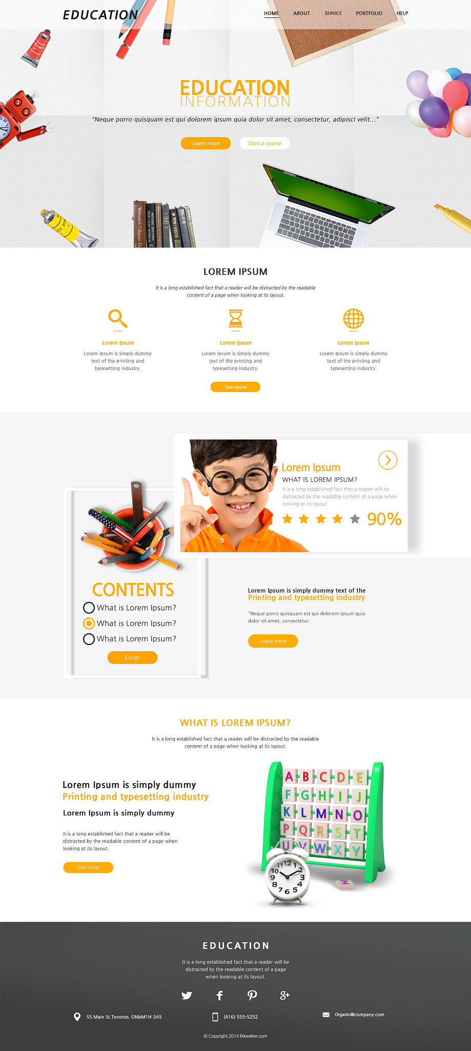 web template
