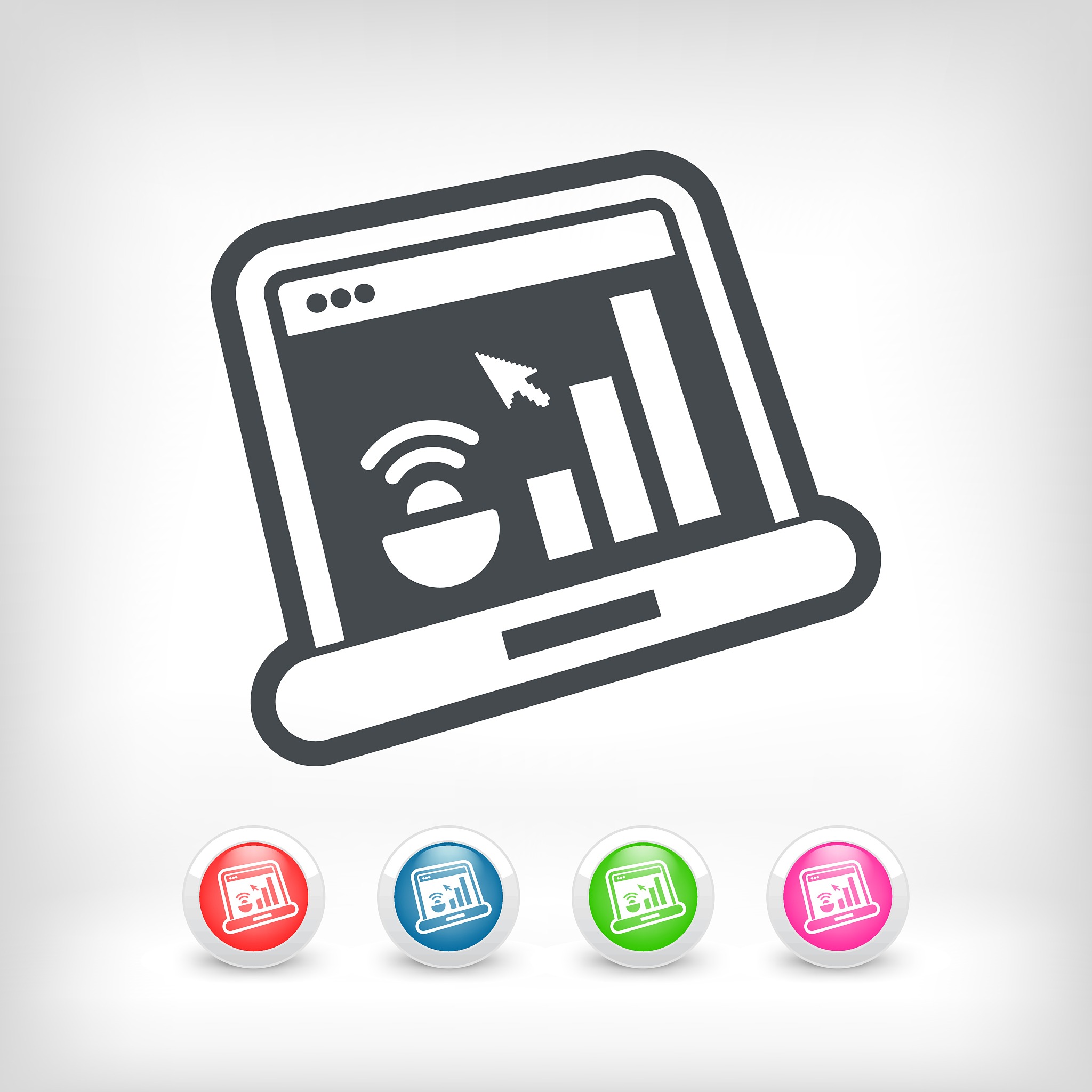 computer levels icon