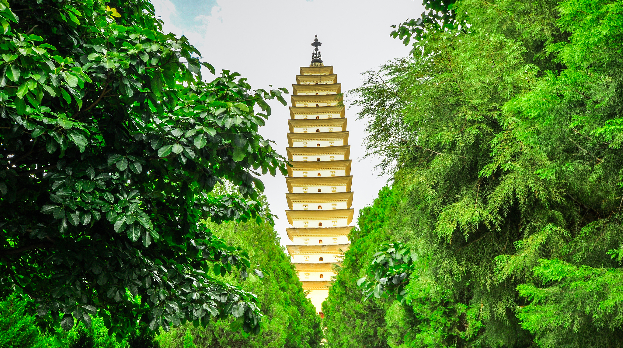 rebuild song dynasty town in dali, yunnan province, china.