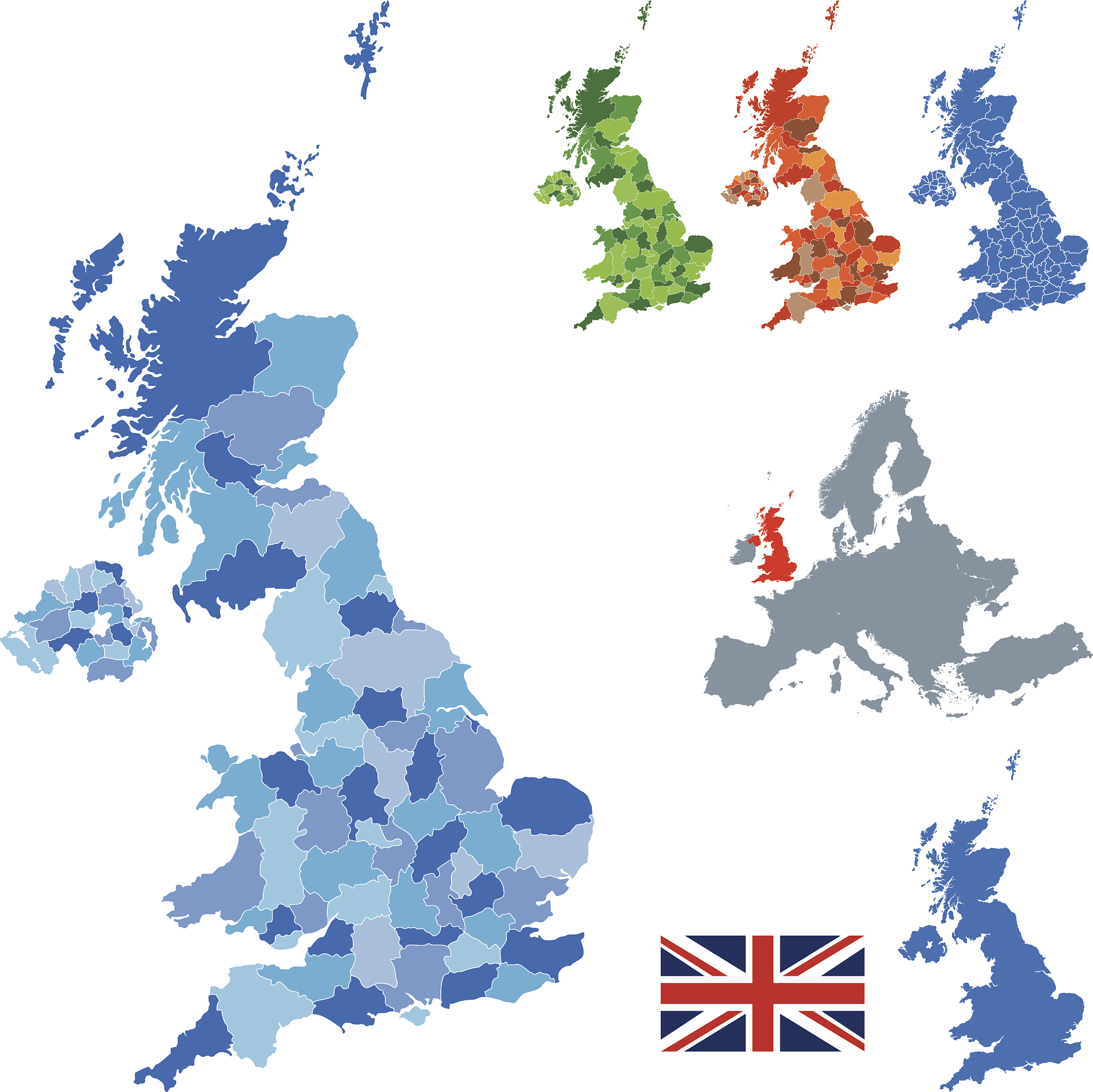 Great Britain: Island, Countries, and the UK