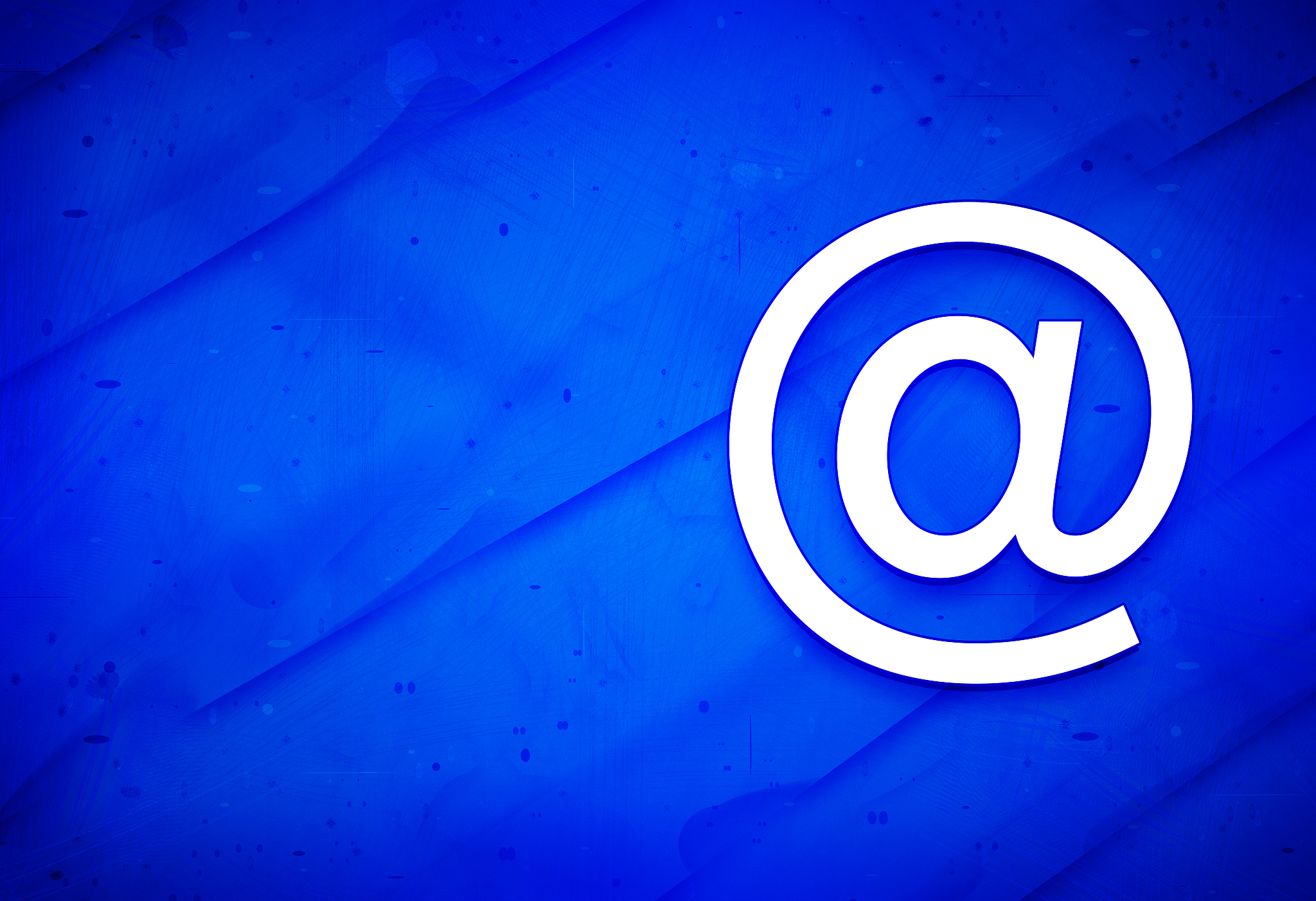 email address icon abstract watercolor painting dark blue backgr