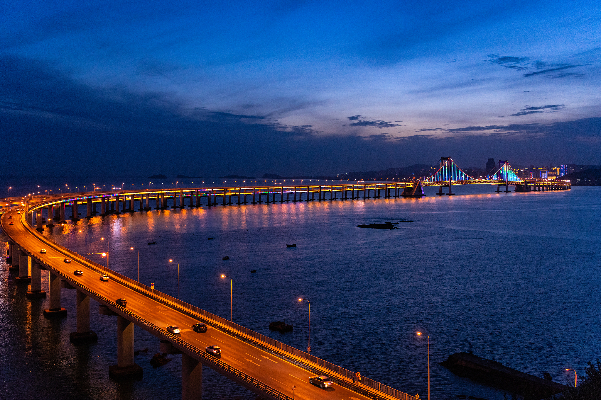 参观大连星海湾大桥的感想