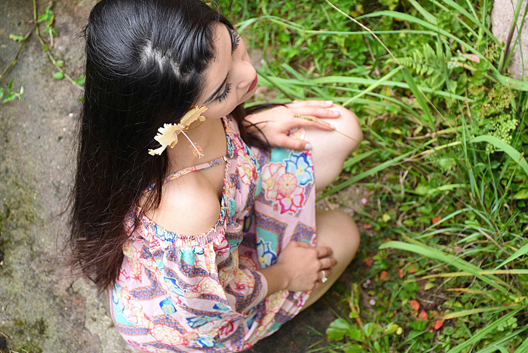 beautiful young woman