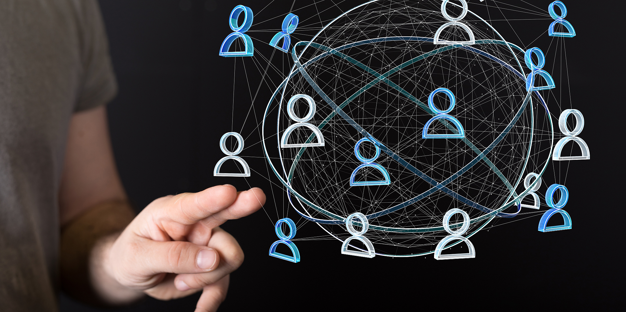 stack of hands showing unity and teamwork 3d
