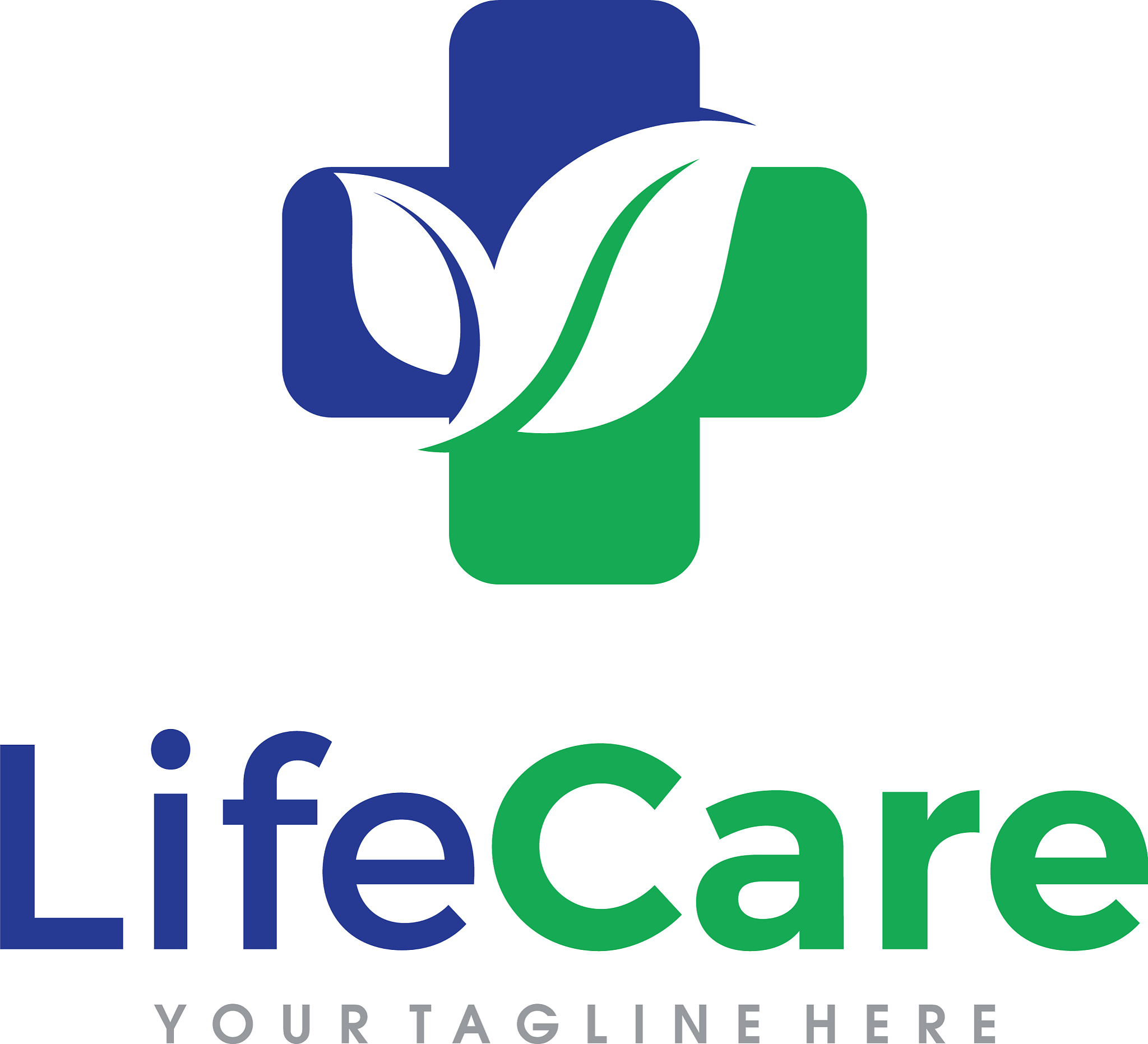 cross and health care hospital logo