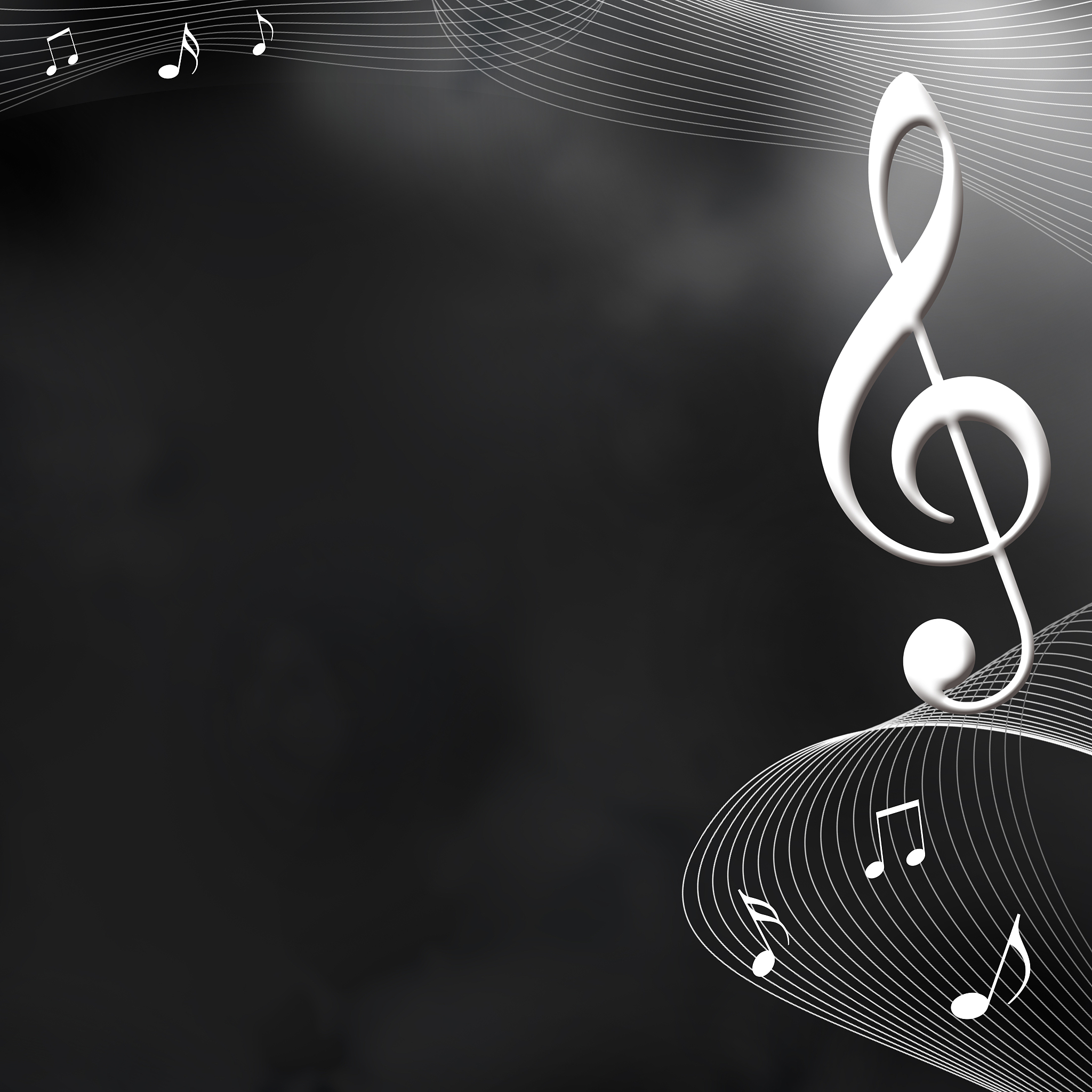 background image of music  musical notes
