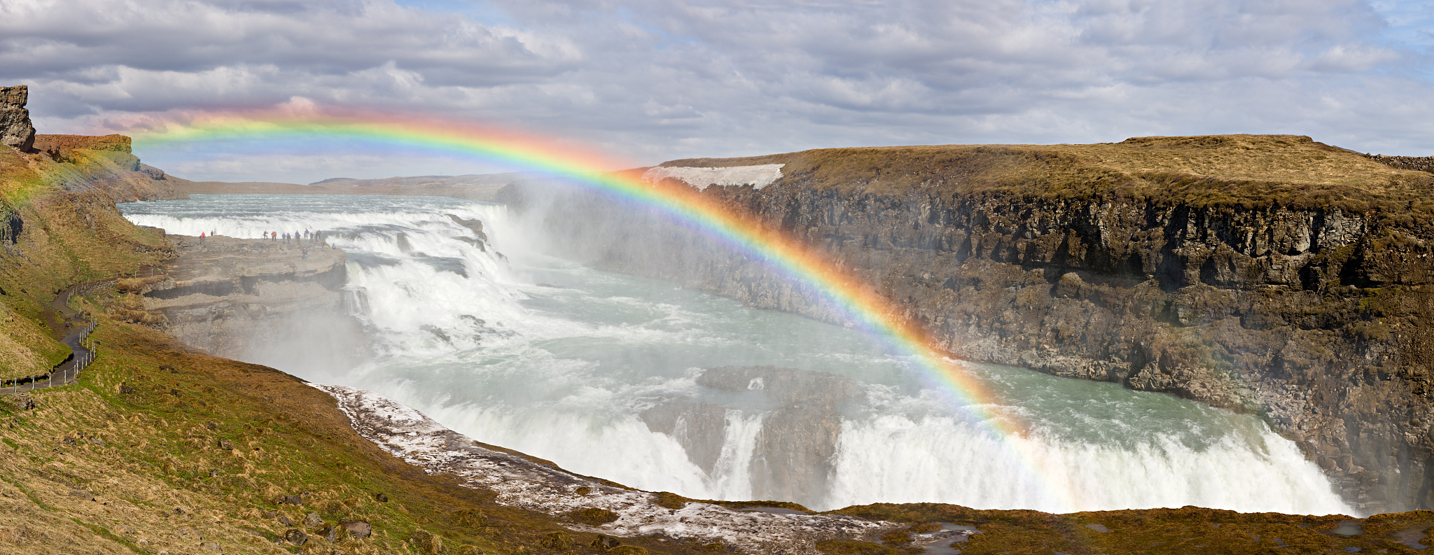 gullfoss panorama