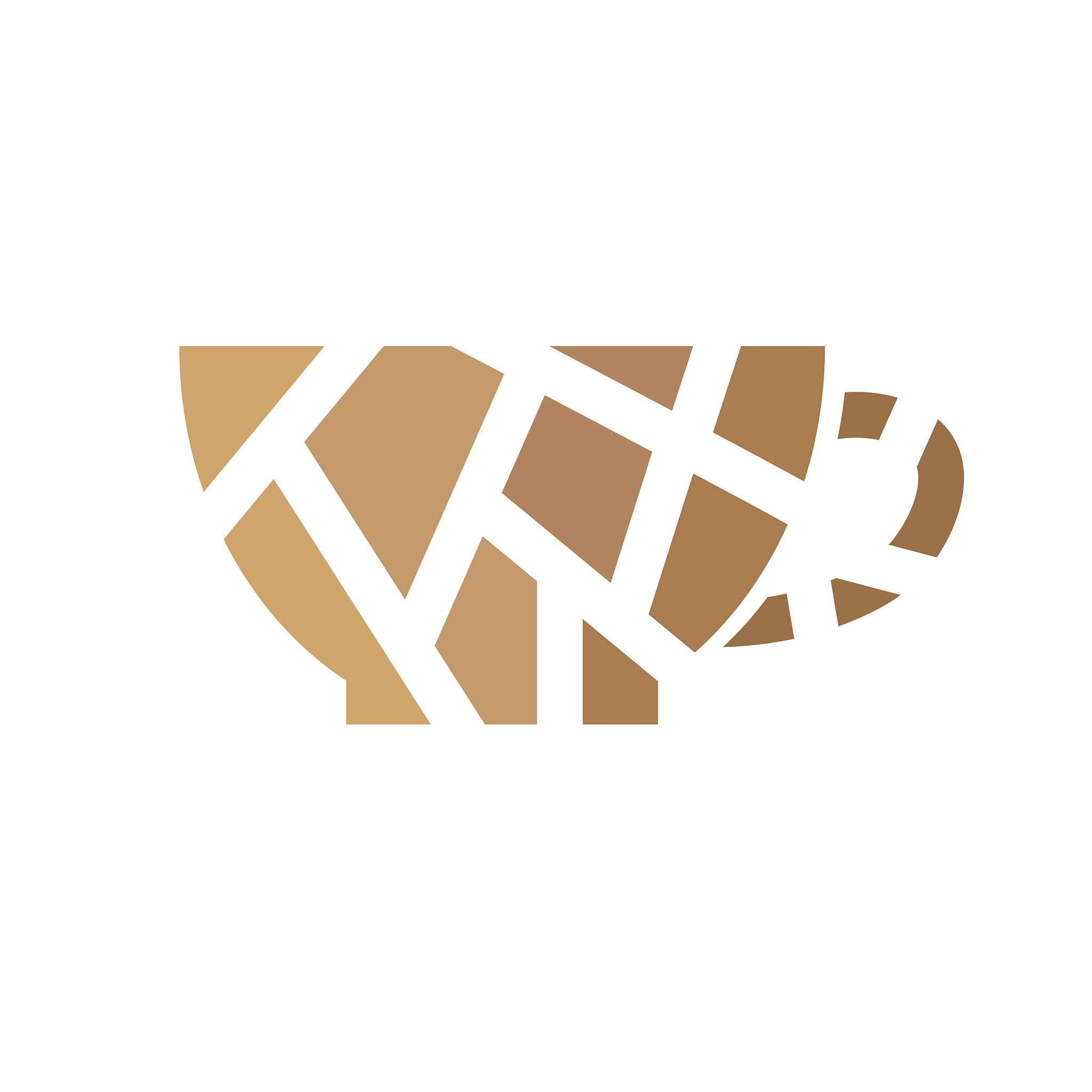 geometric coffee cup icon