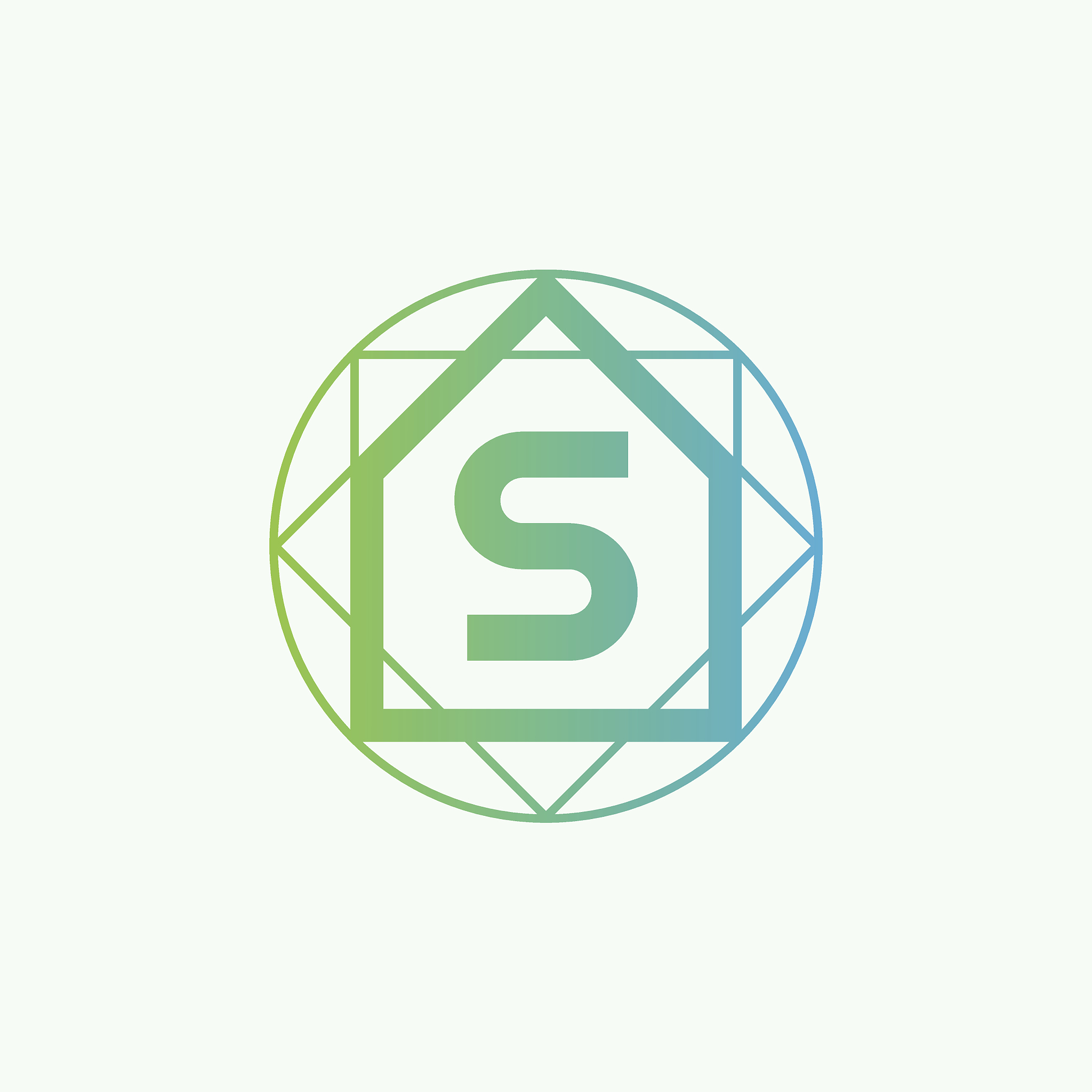 architect initial letter s icon design