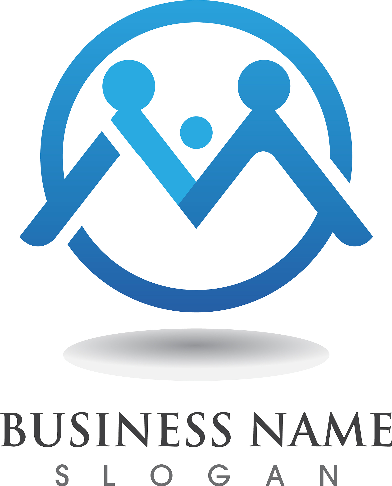 adoption logo and community care template icon