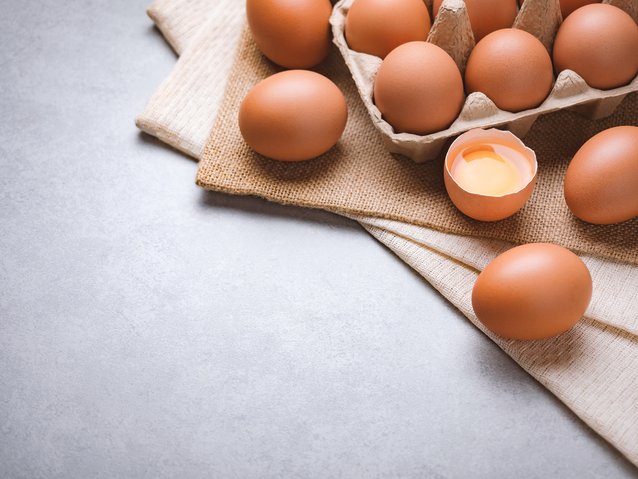 organic chicken eggs food ingredients concept