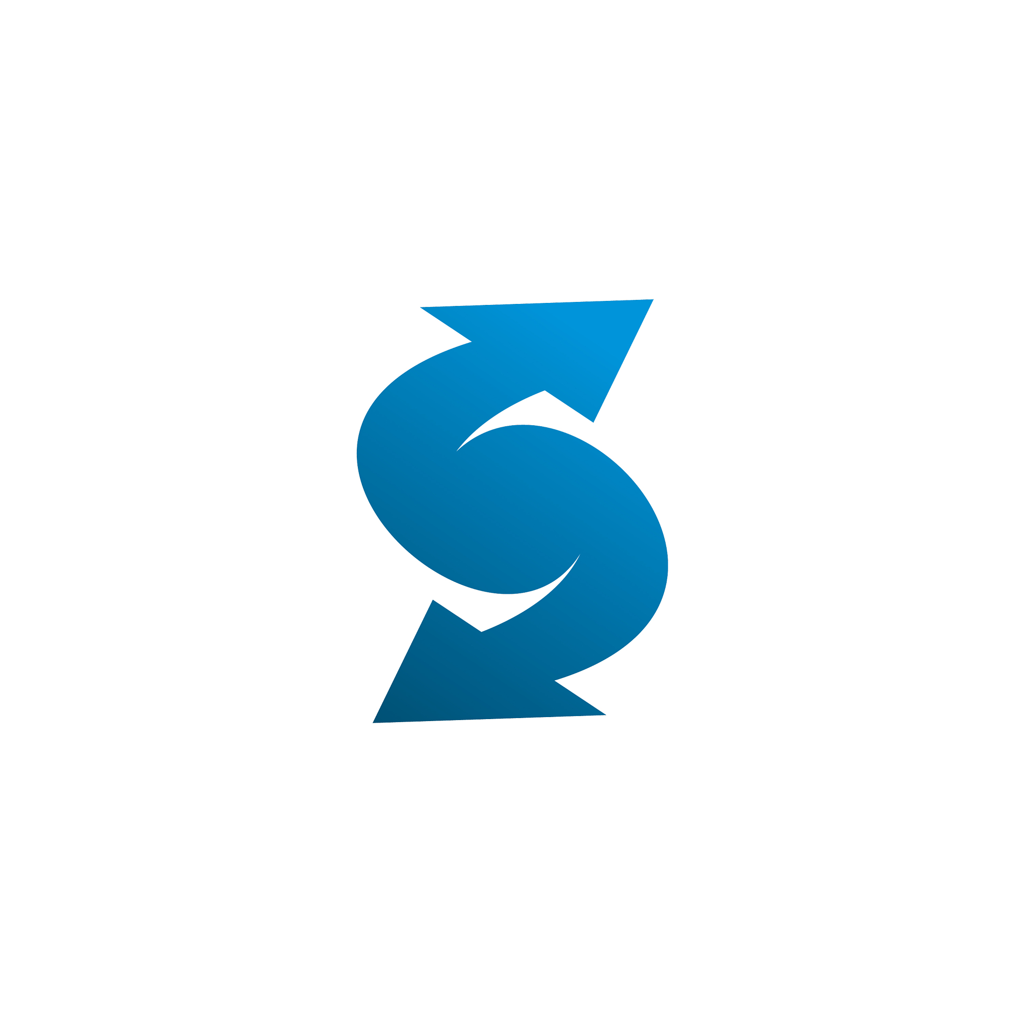 s letter initial icon logo design incorporated