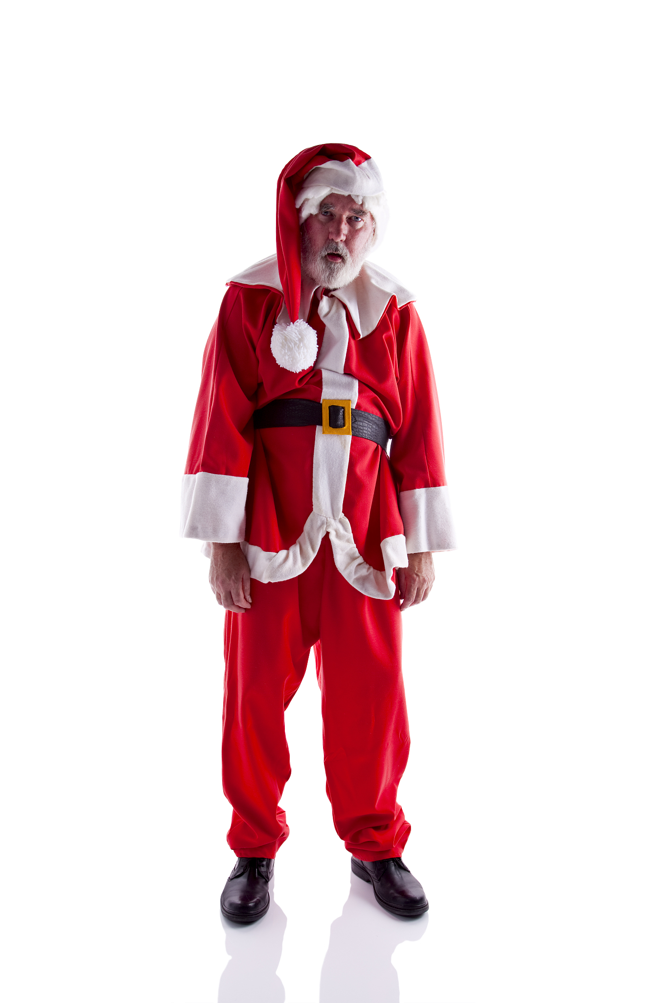miserable third-rate father christmas character