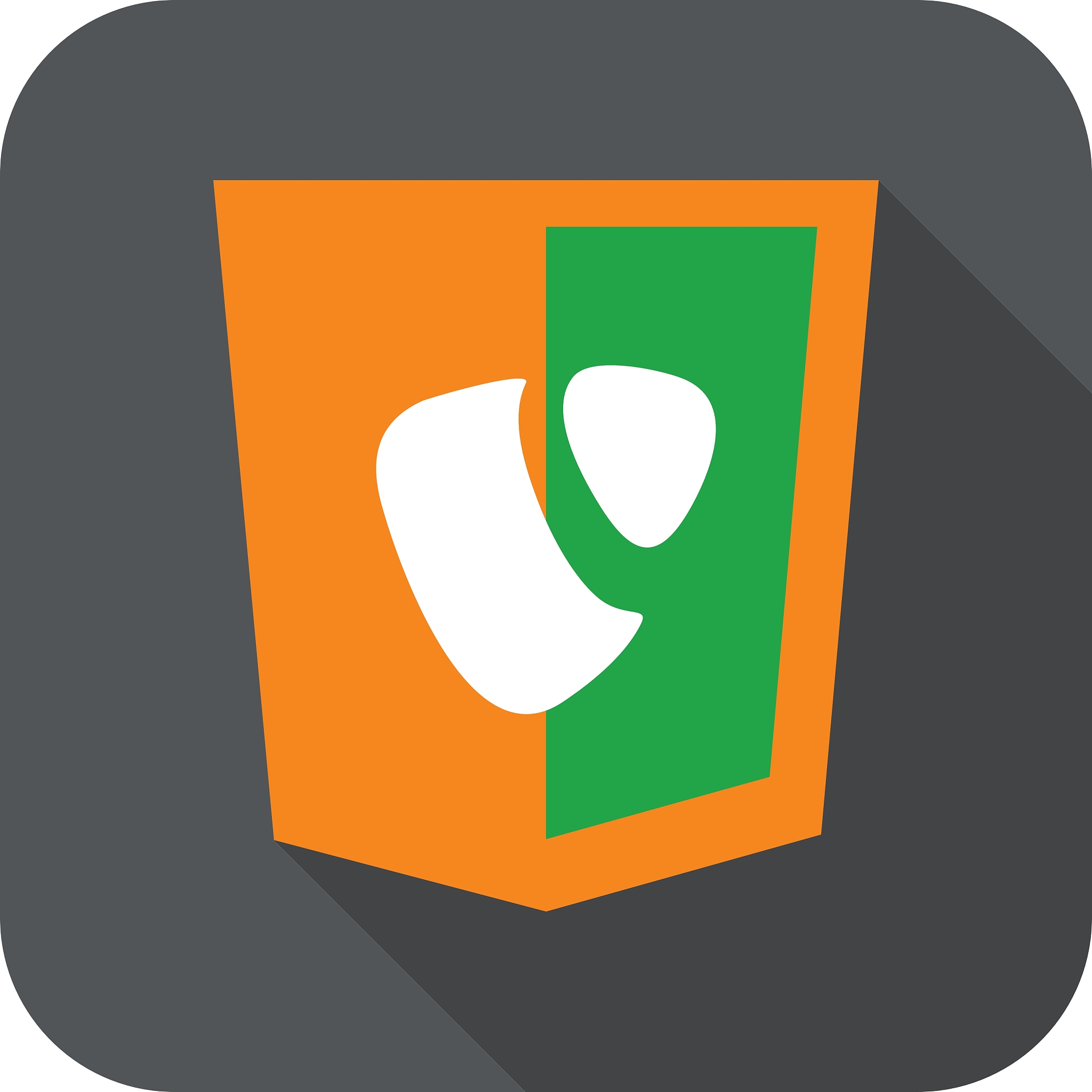 web development shield sign - site content