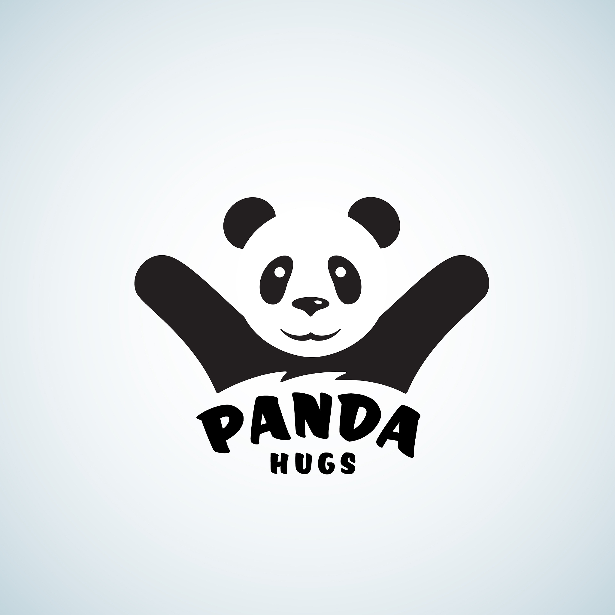 设计一个熊猫奶茶店的logo