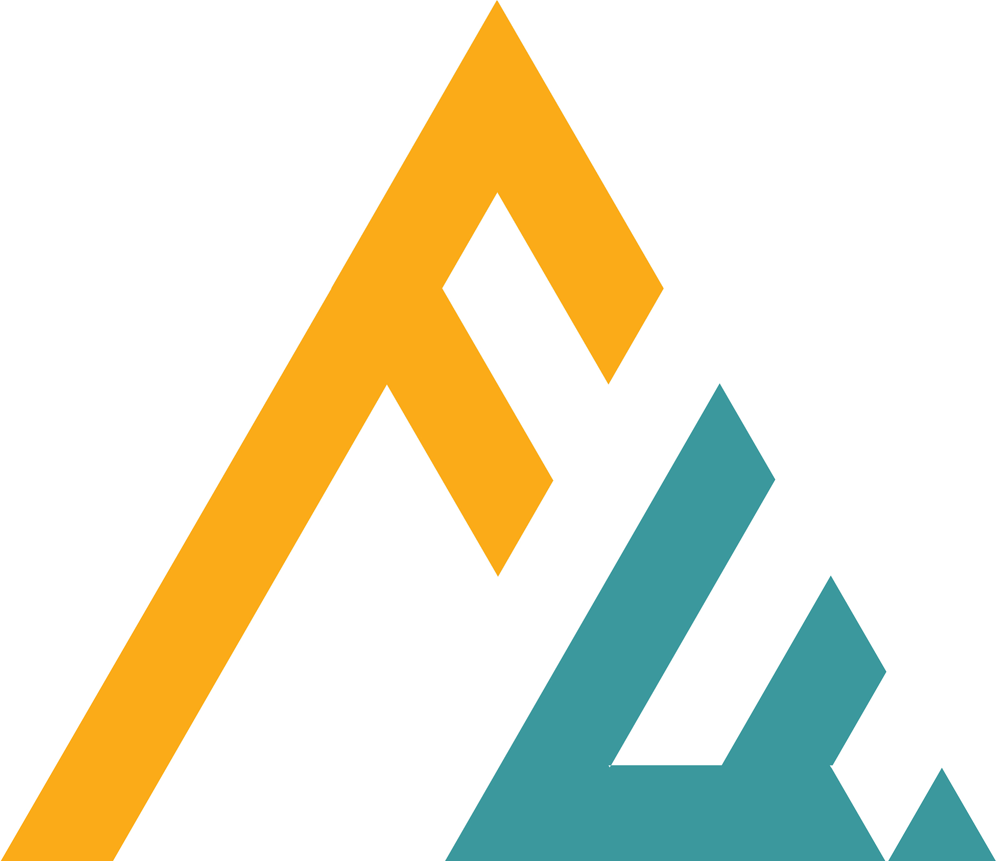initial letter triangle logo