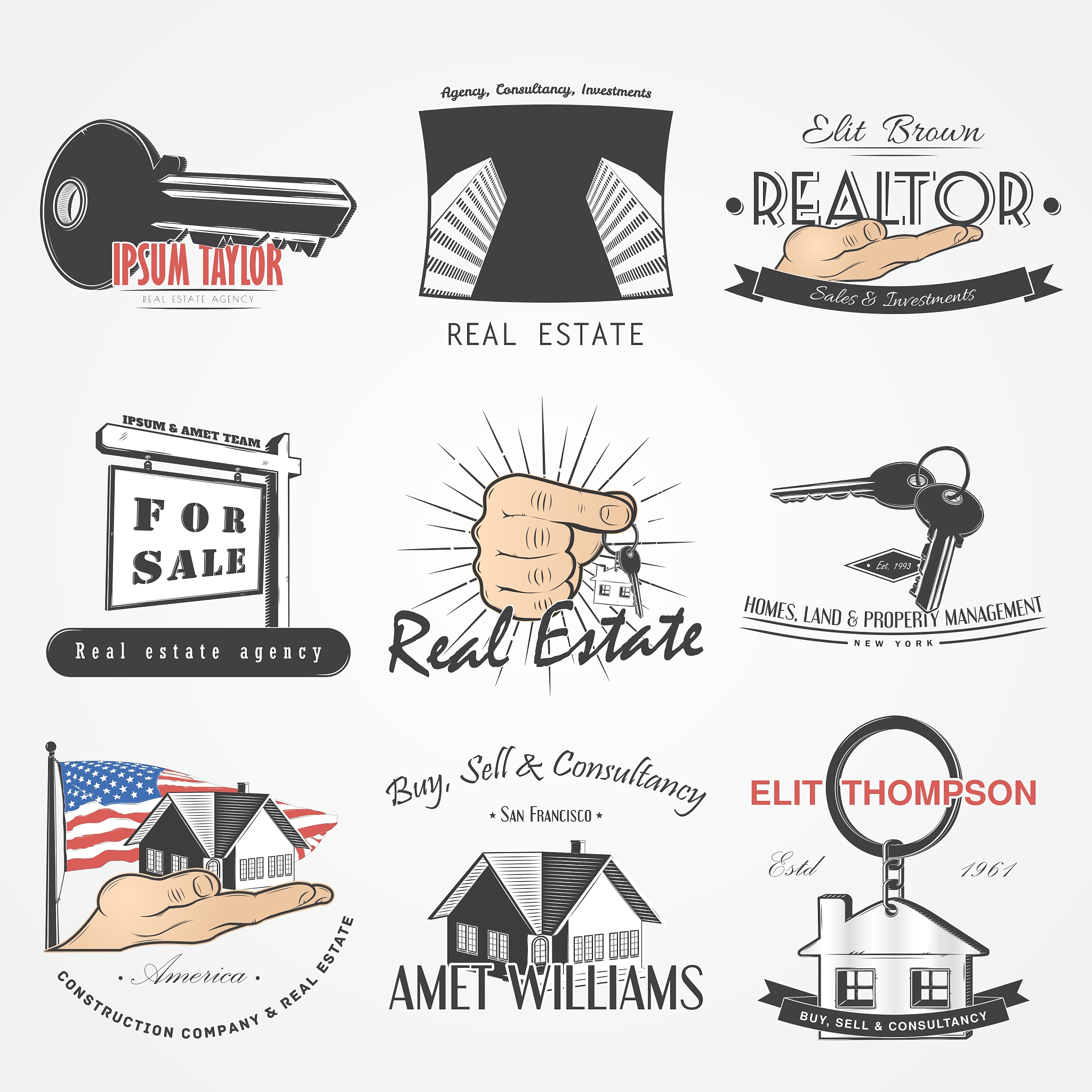 real estate agency set buy sell and consultancy