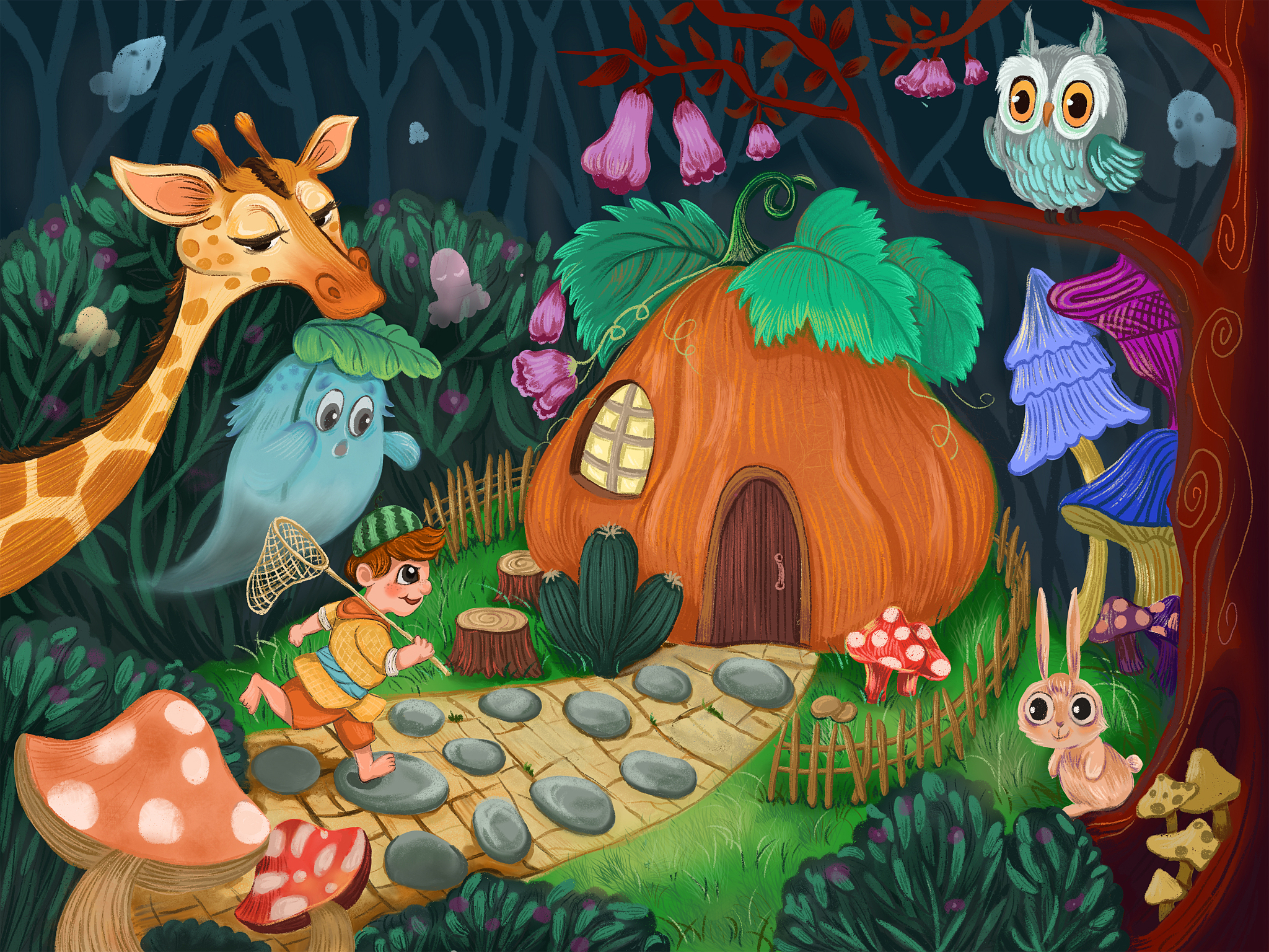 My Enchanted Forest Adventure: A 300-Word Story for Kids
