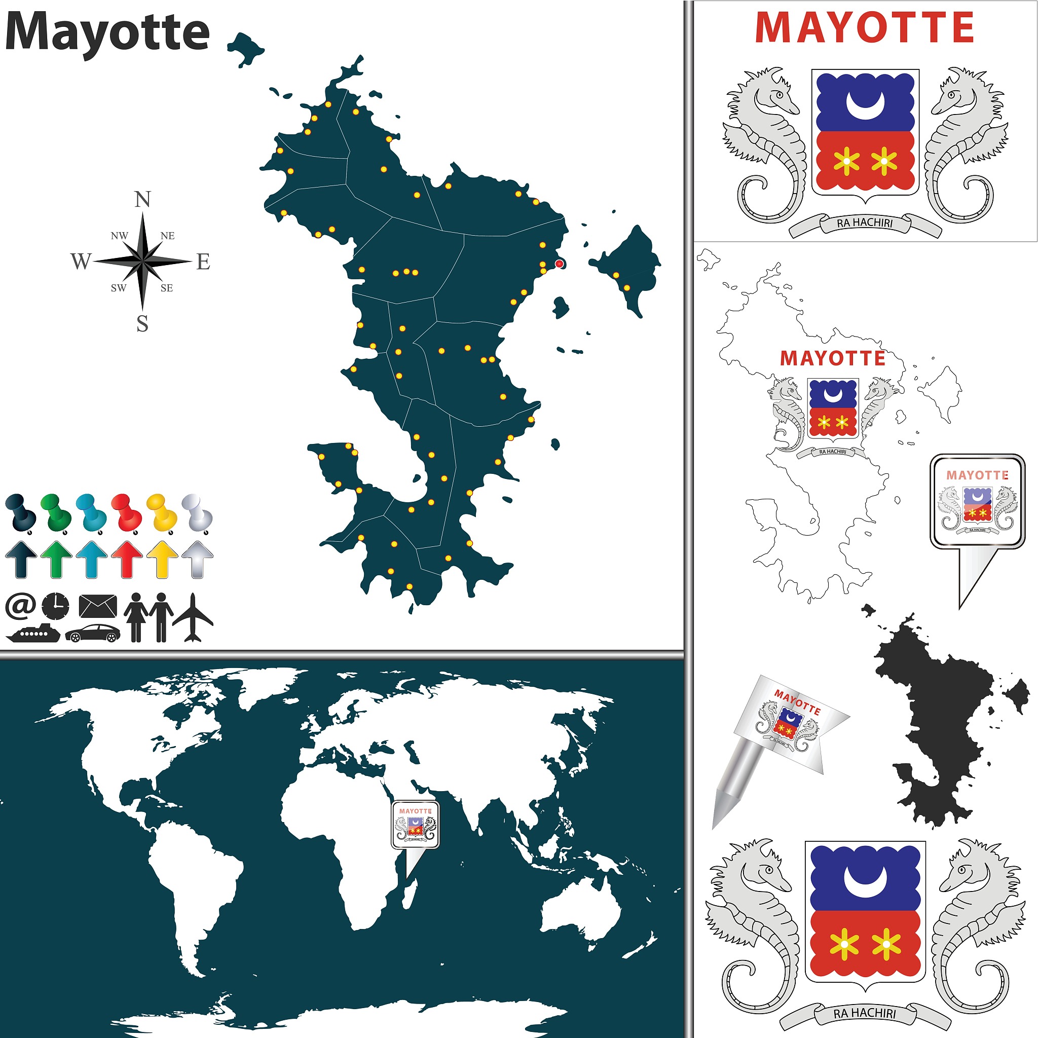 map of mayotte