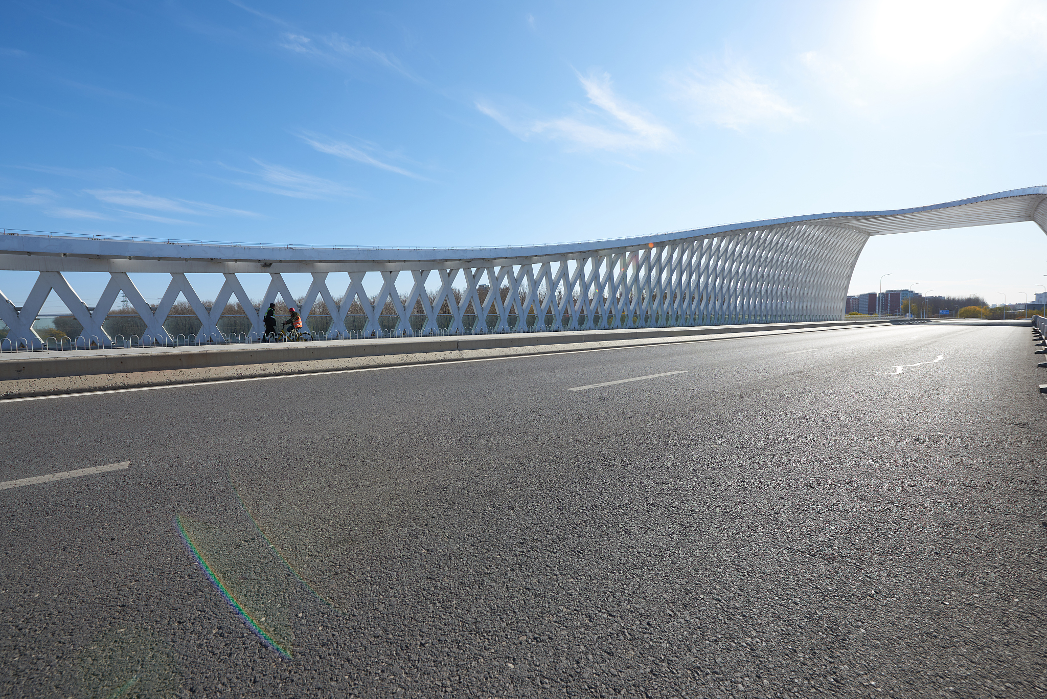 哈尔滨绕城高速四方台大桥参观日记