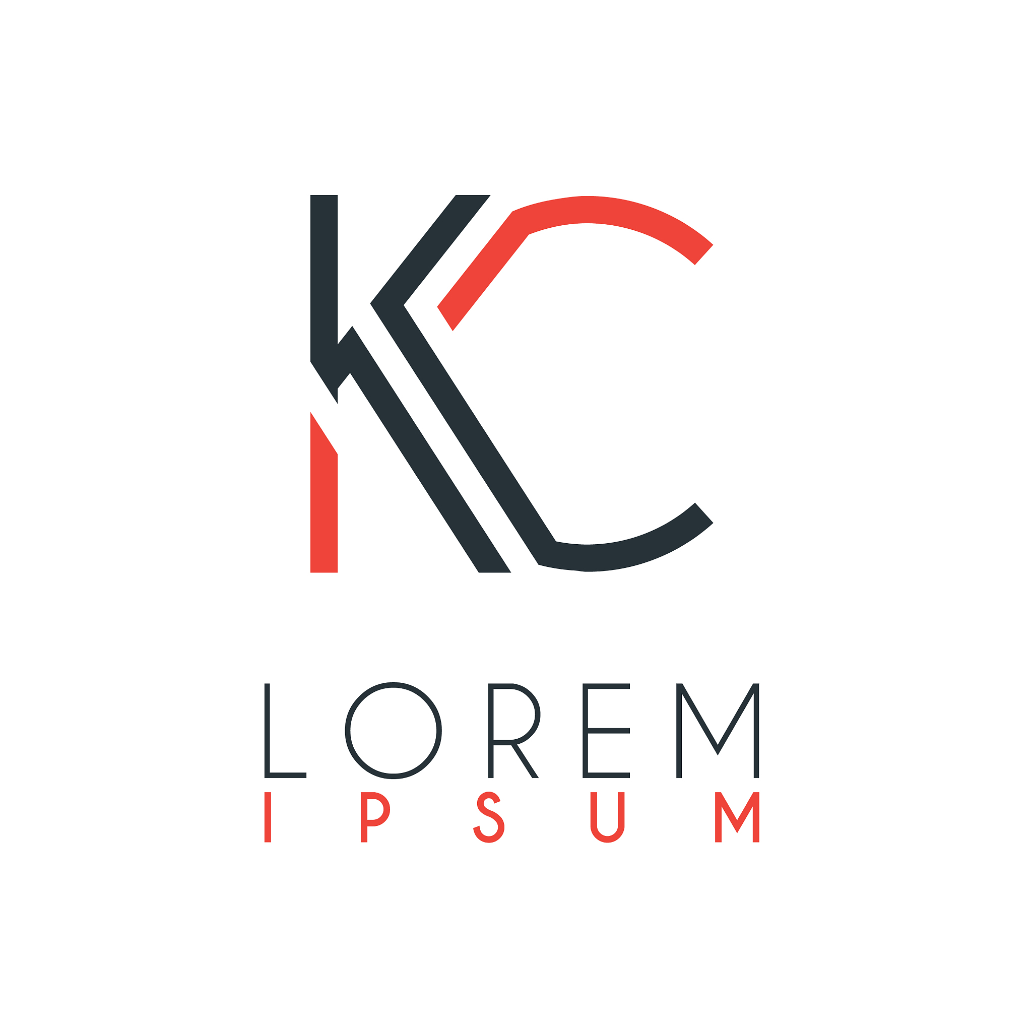 the logo between letter k and letter c or kc