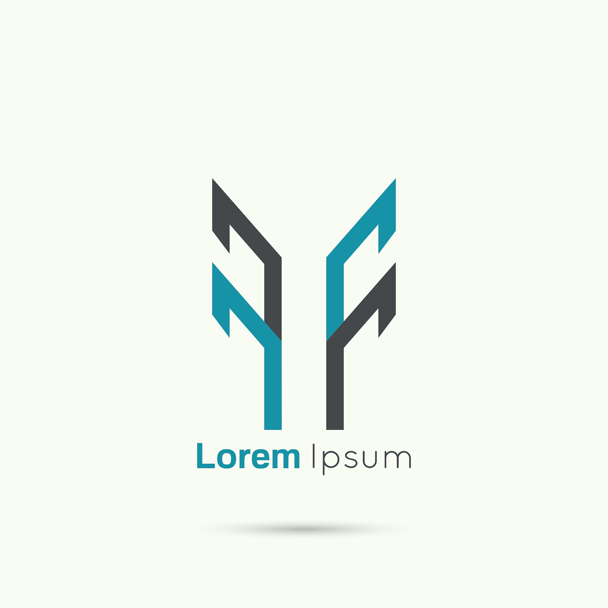 abstract logo design template