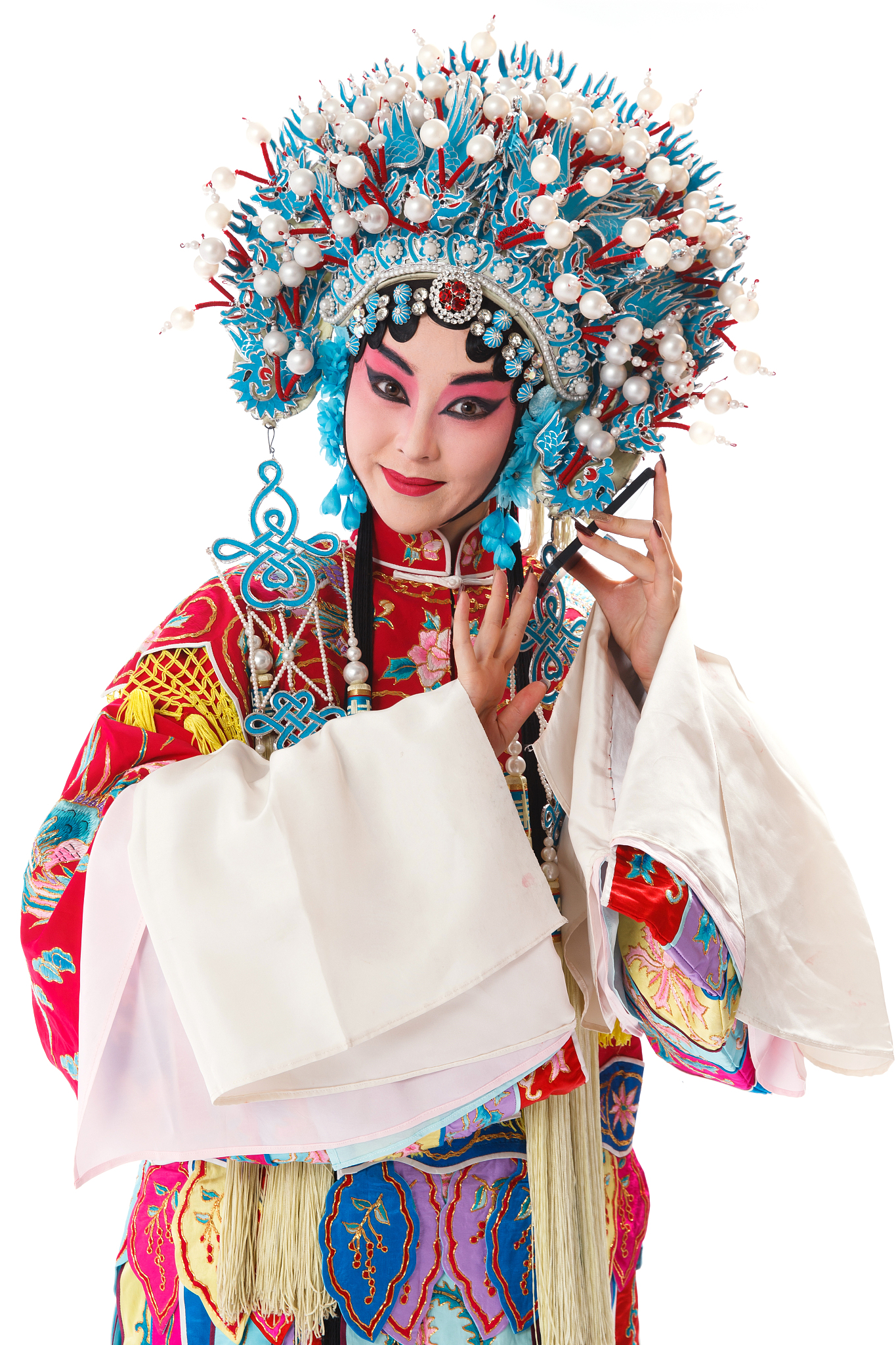 女京剧表演者