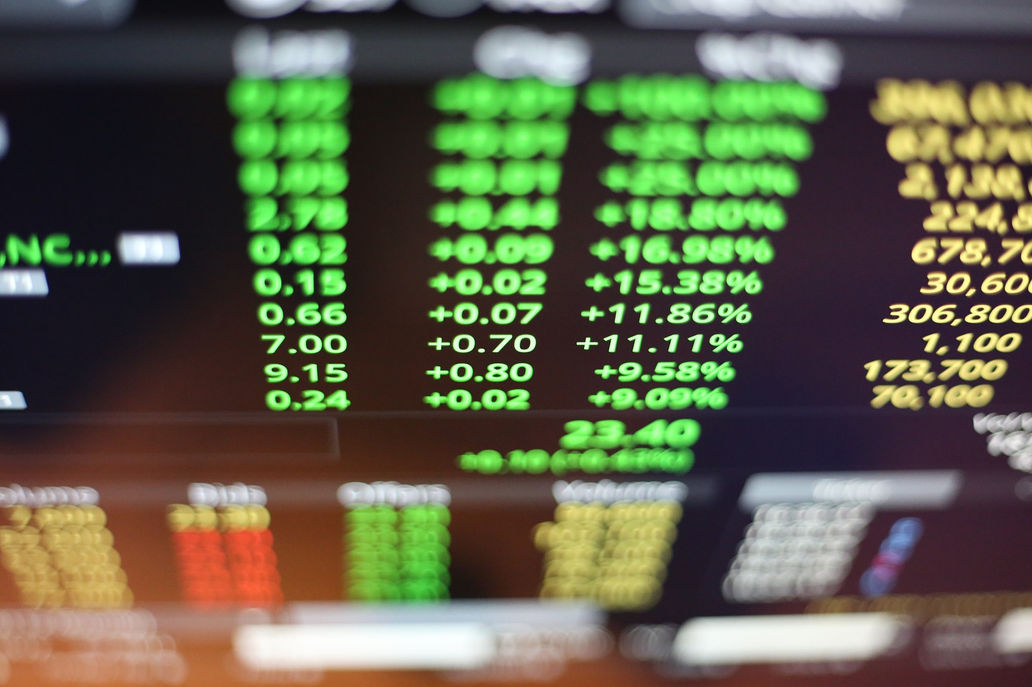 stock board