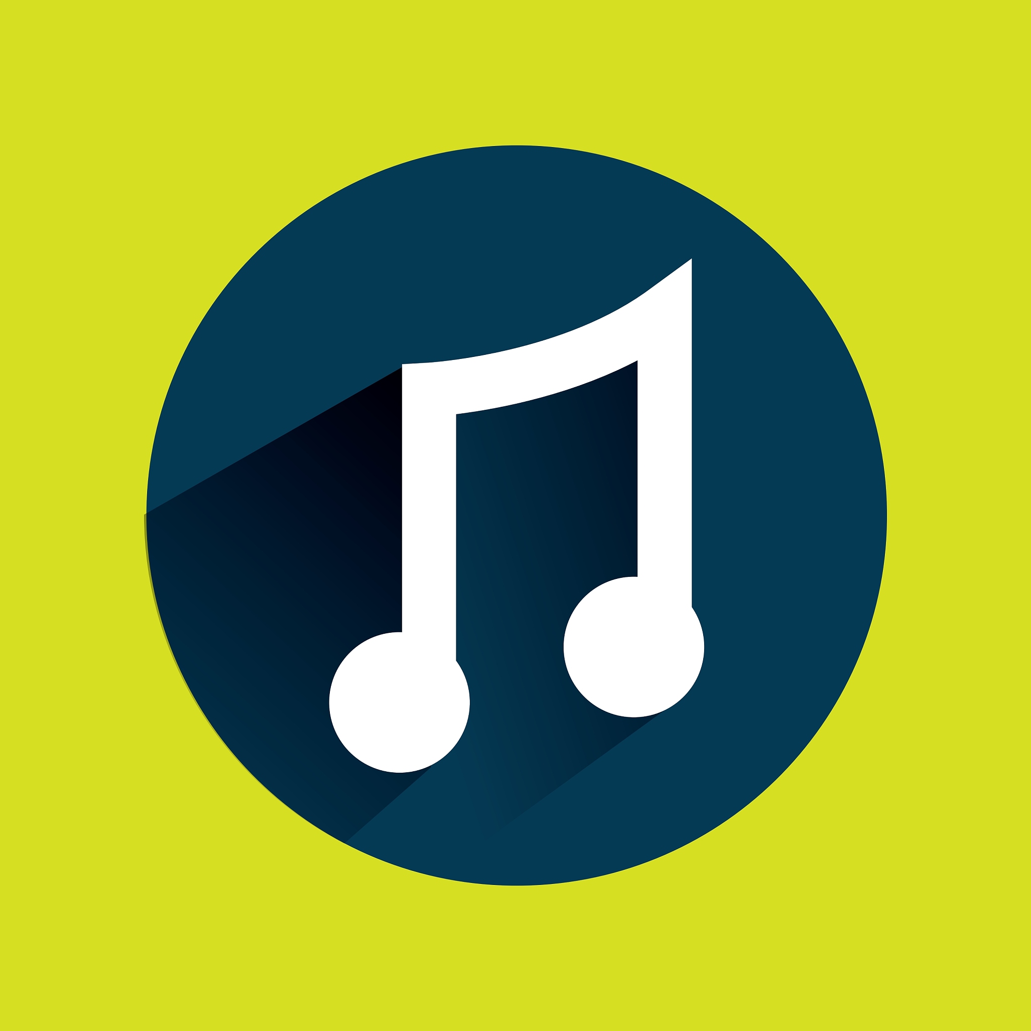 music note design
