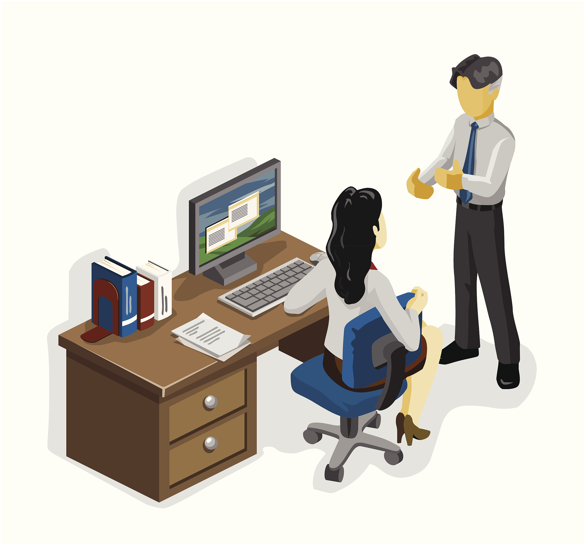 office isometric