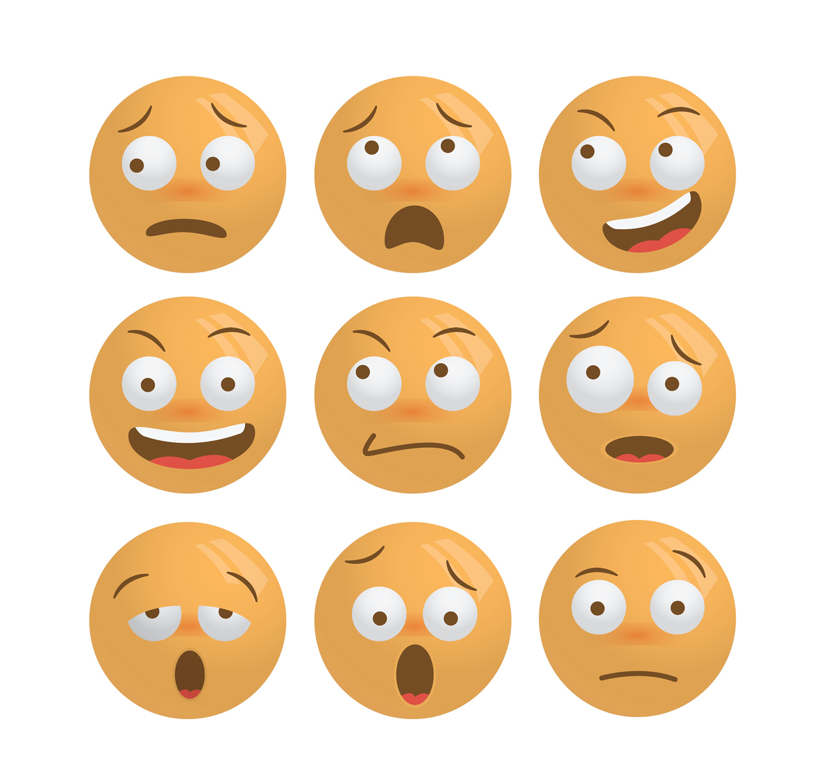 (つェ⊂) 表情含义：表达兴奋、激动和惊喜