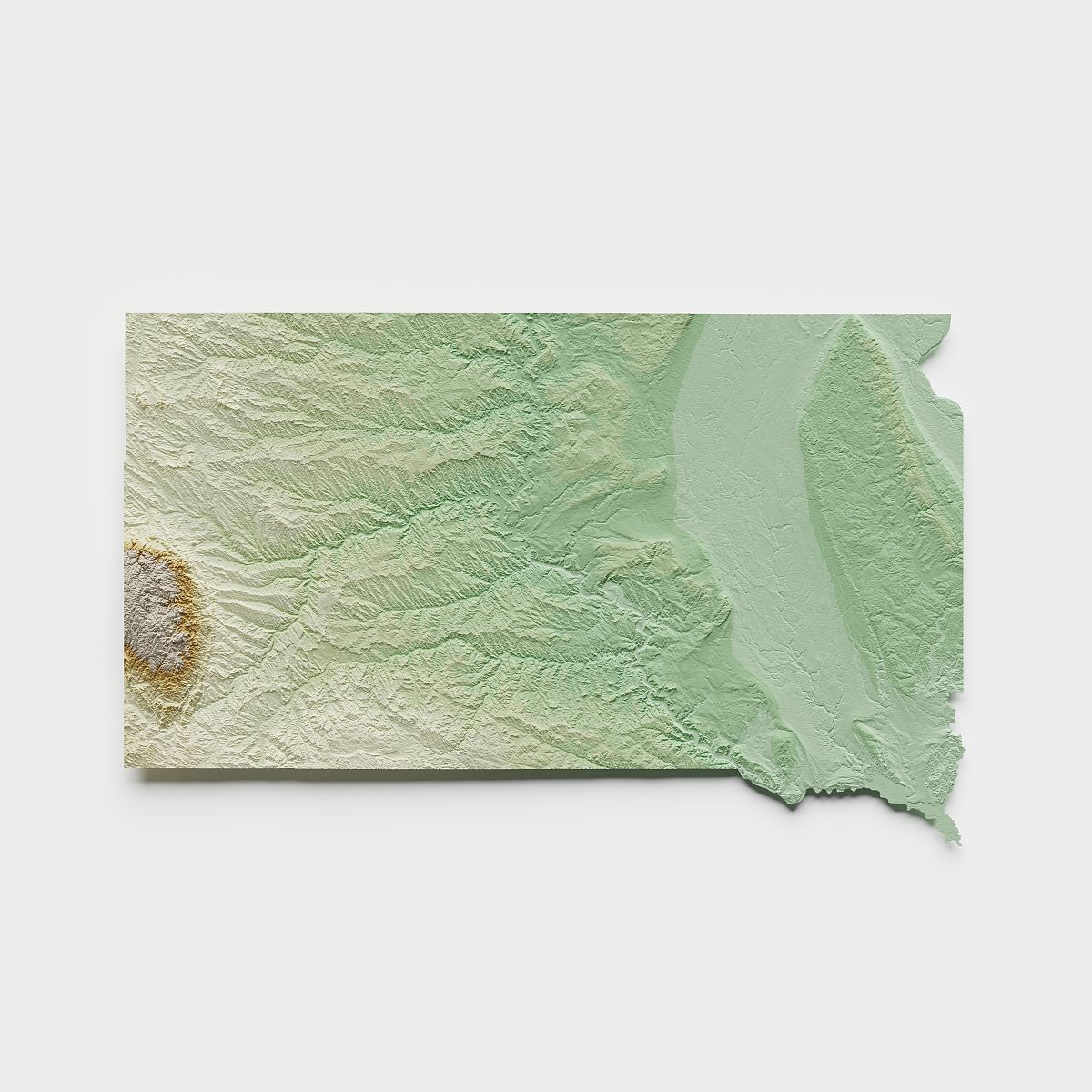 3D 地形生成函数代码解析 - 使用循环迭代计算高度值