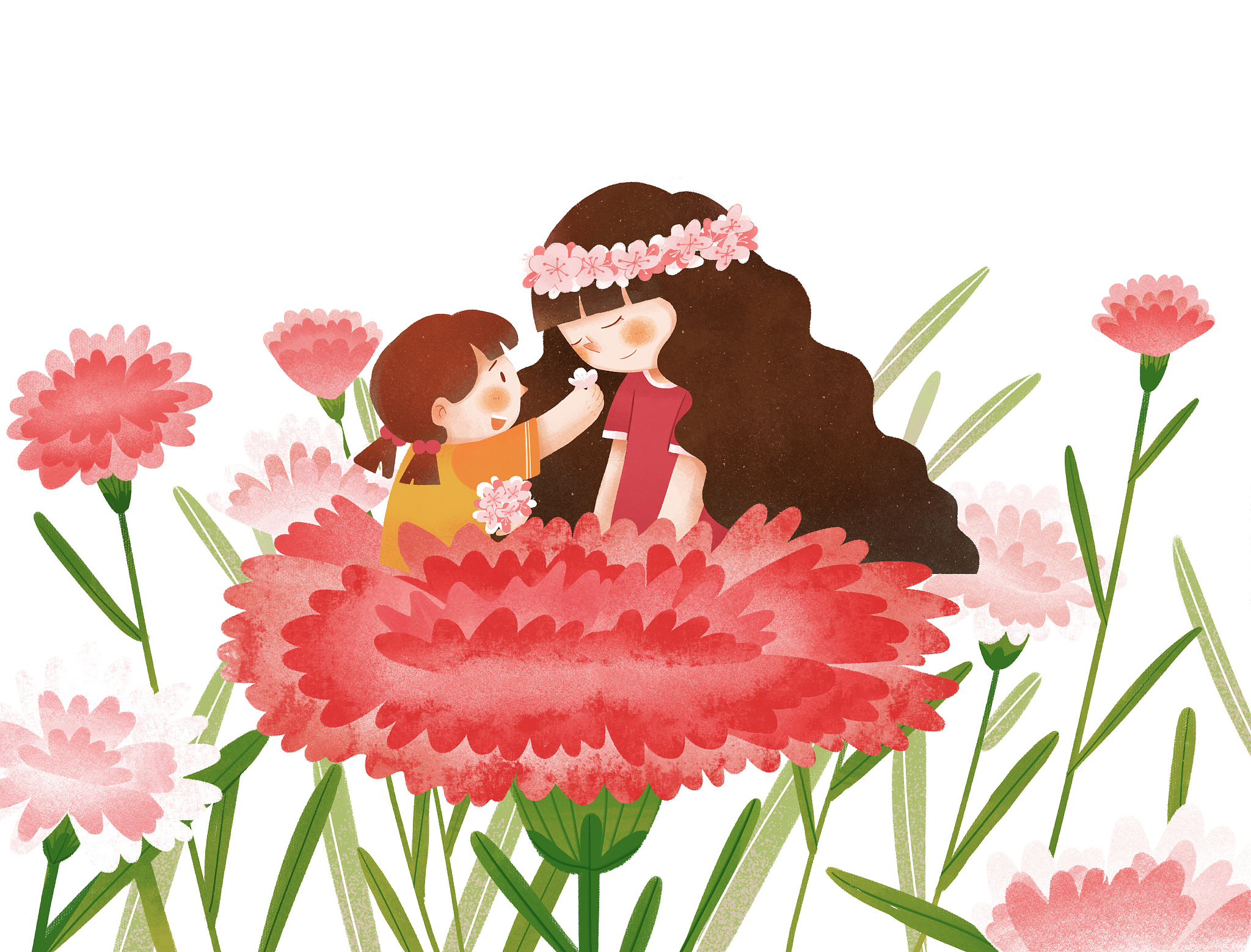 3月8日接到了幼儿园的38妇女节活动邀请，我是小朋友的妈妈，但当天下午到了幼儿园后收到了老师让小朋友亲自画的心中的妈妈画像，并一起做了一副鲜花的画，请用200字用妈妈的口吻写一篇反馈