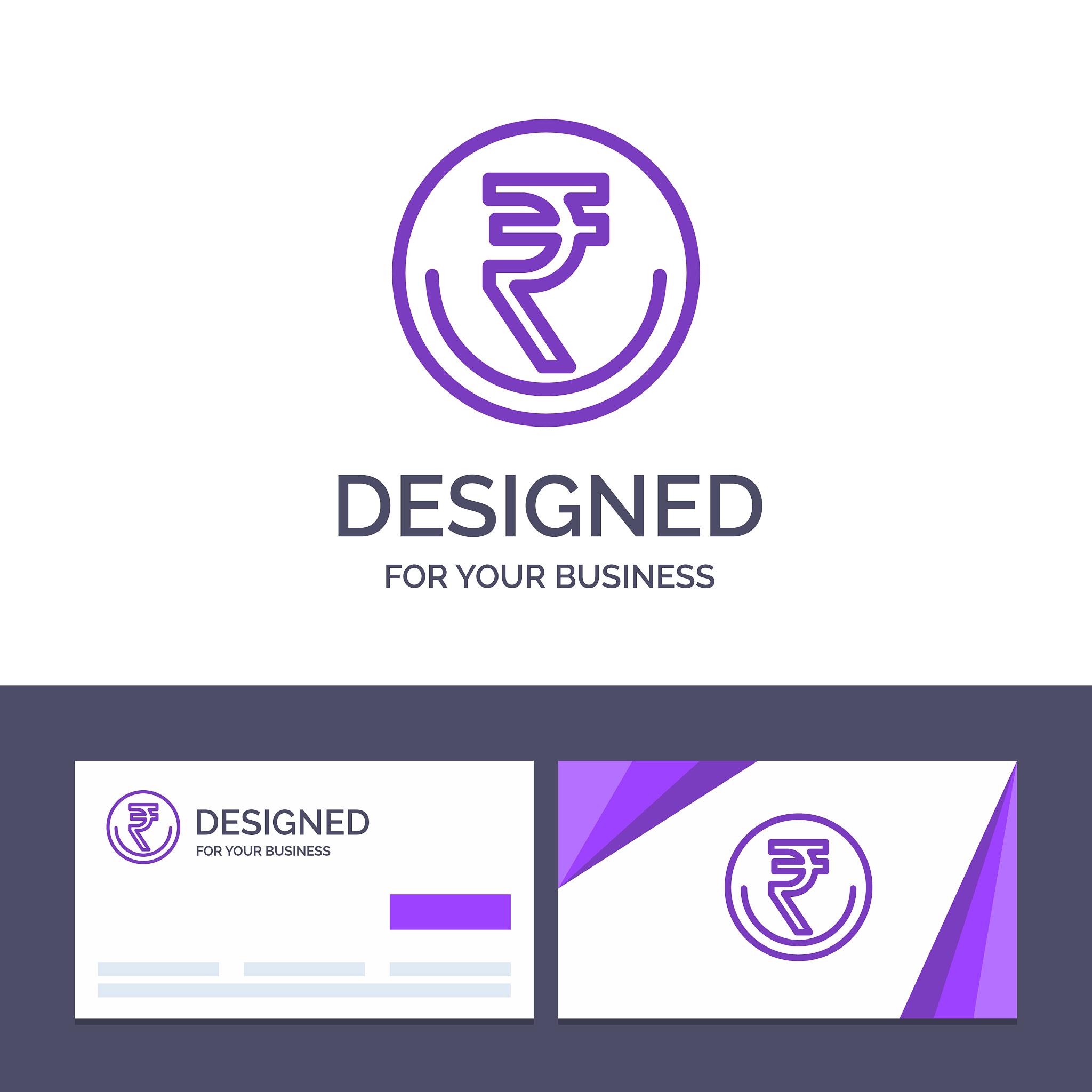 creative business card and logo template business