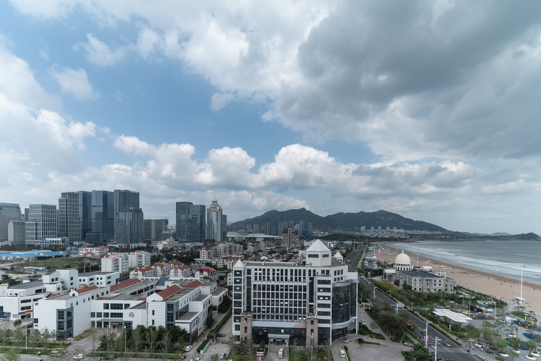 海滨城市风光