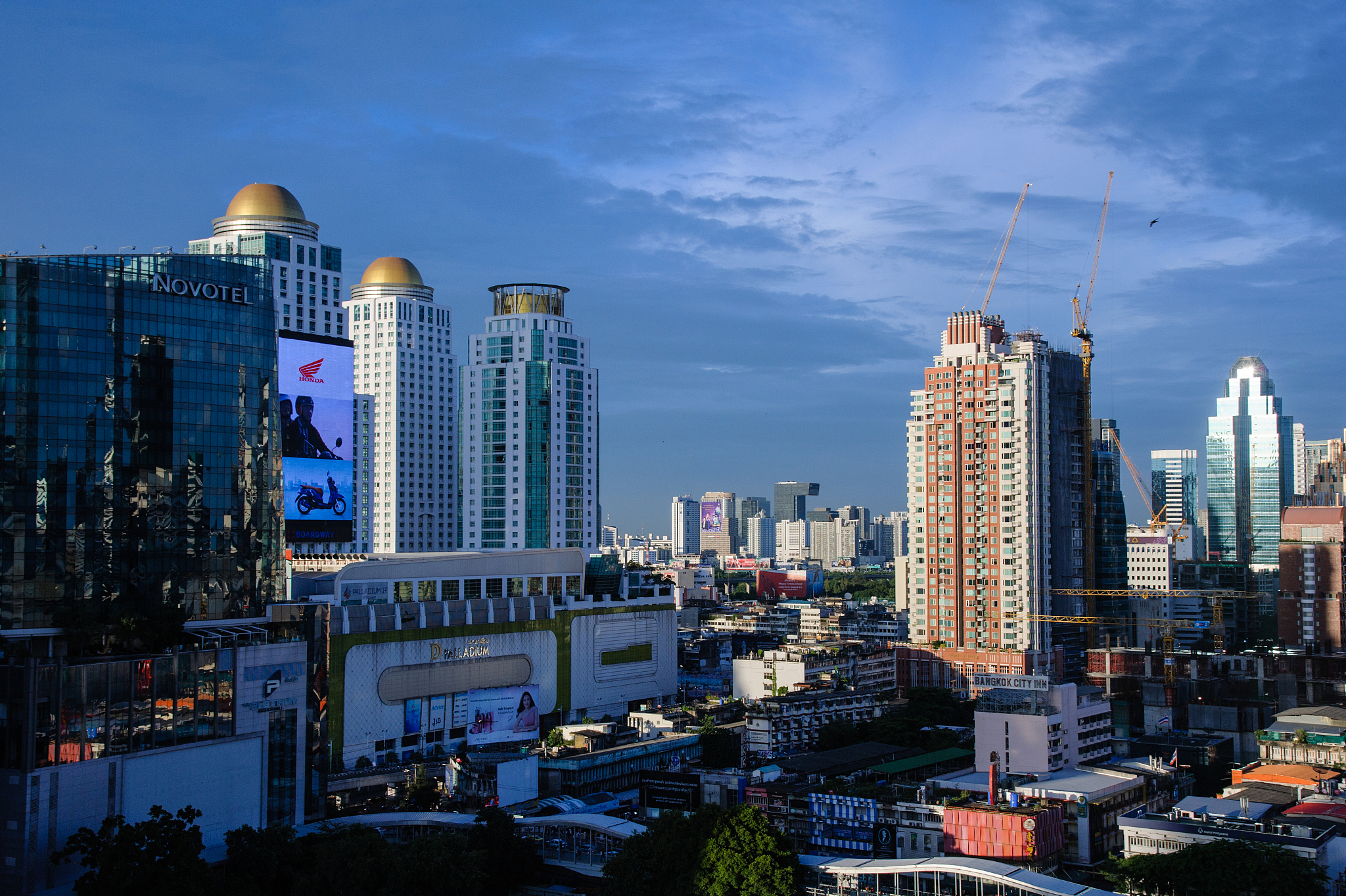 bangkok cityscape