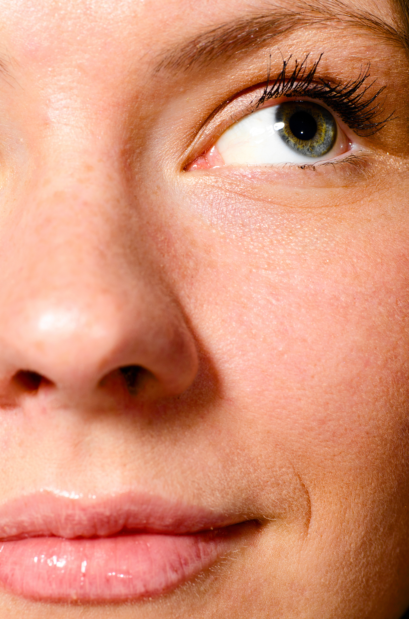 beautiful female face