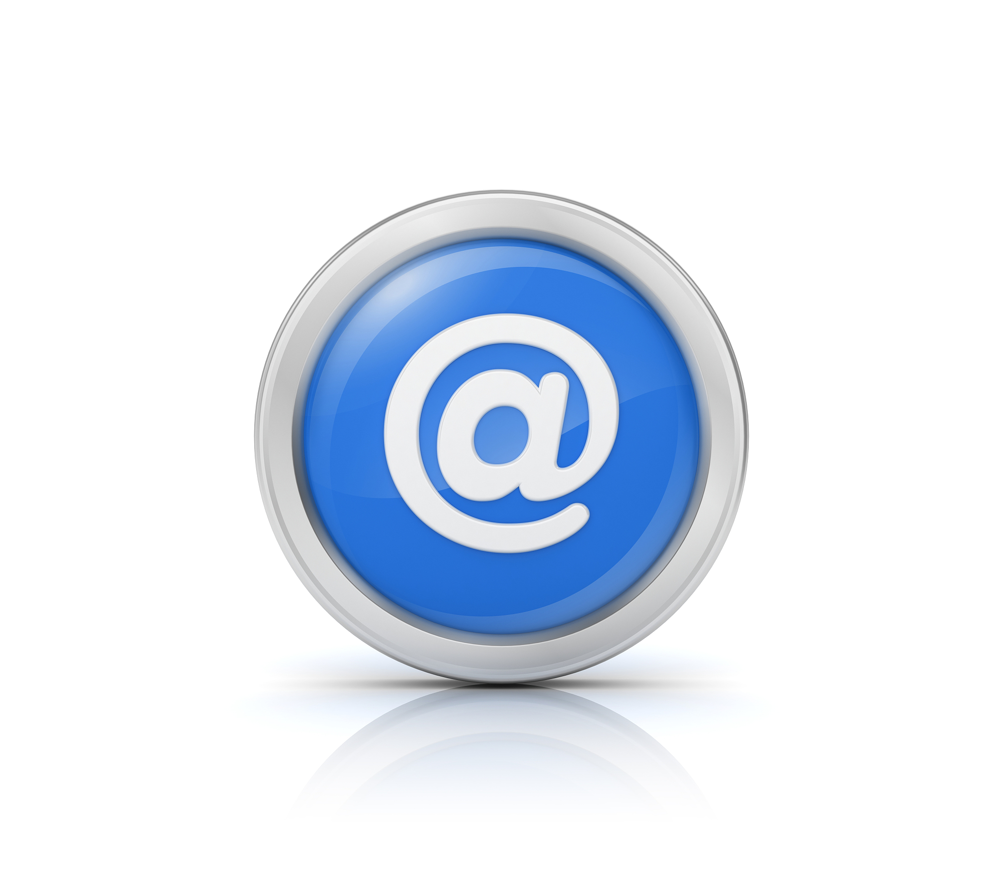 email symbol icon - 3d rendering