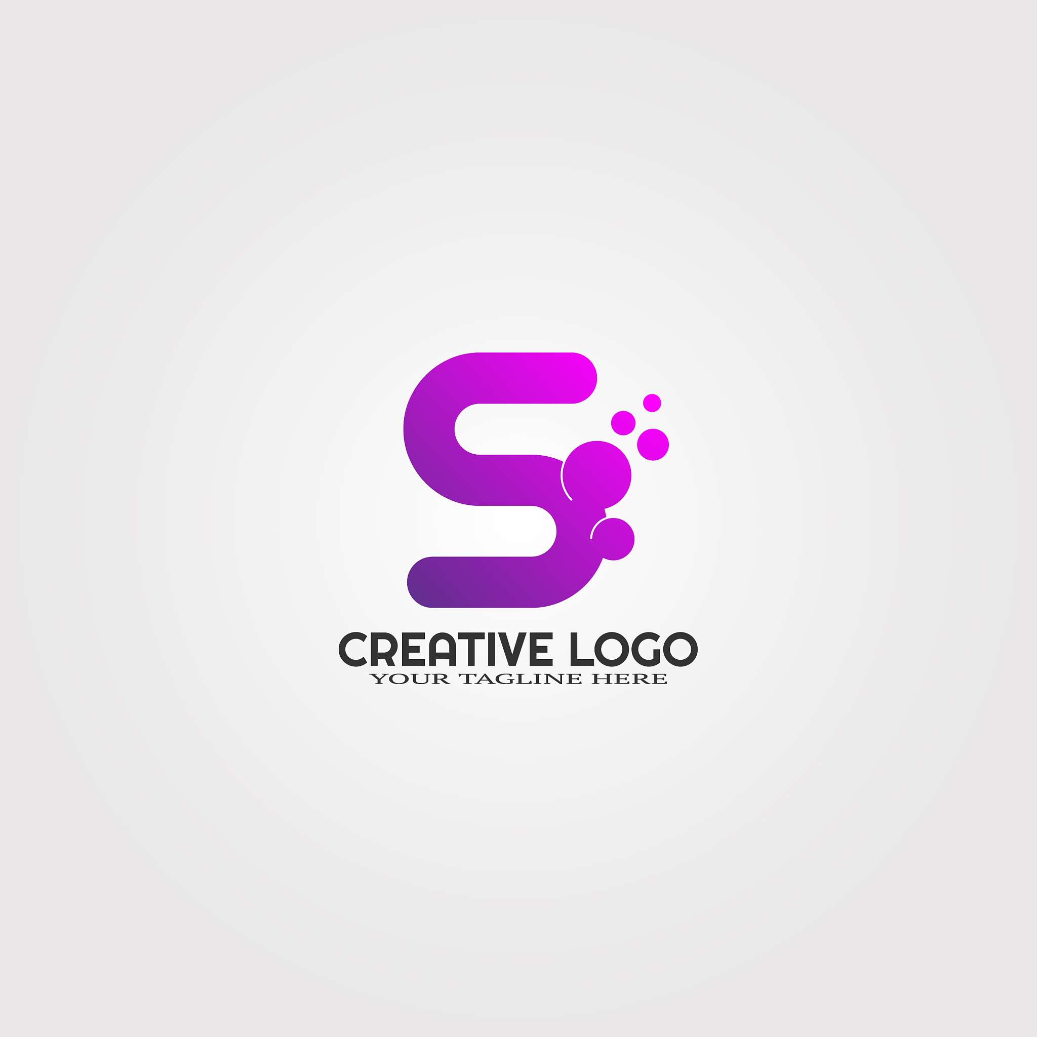 creative logo template logo technology for