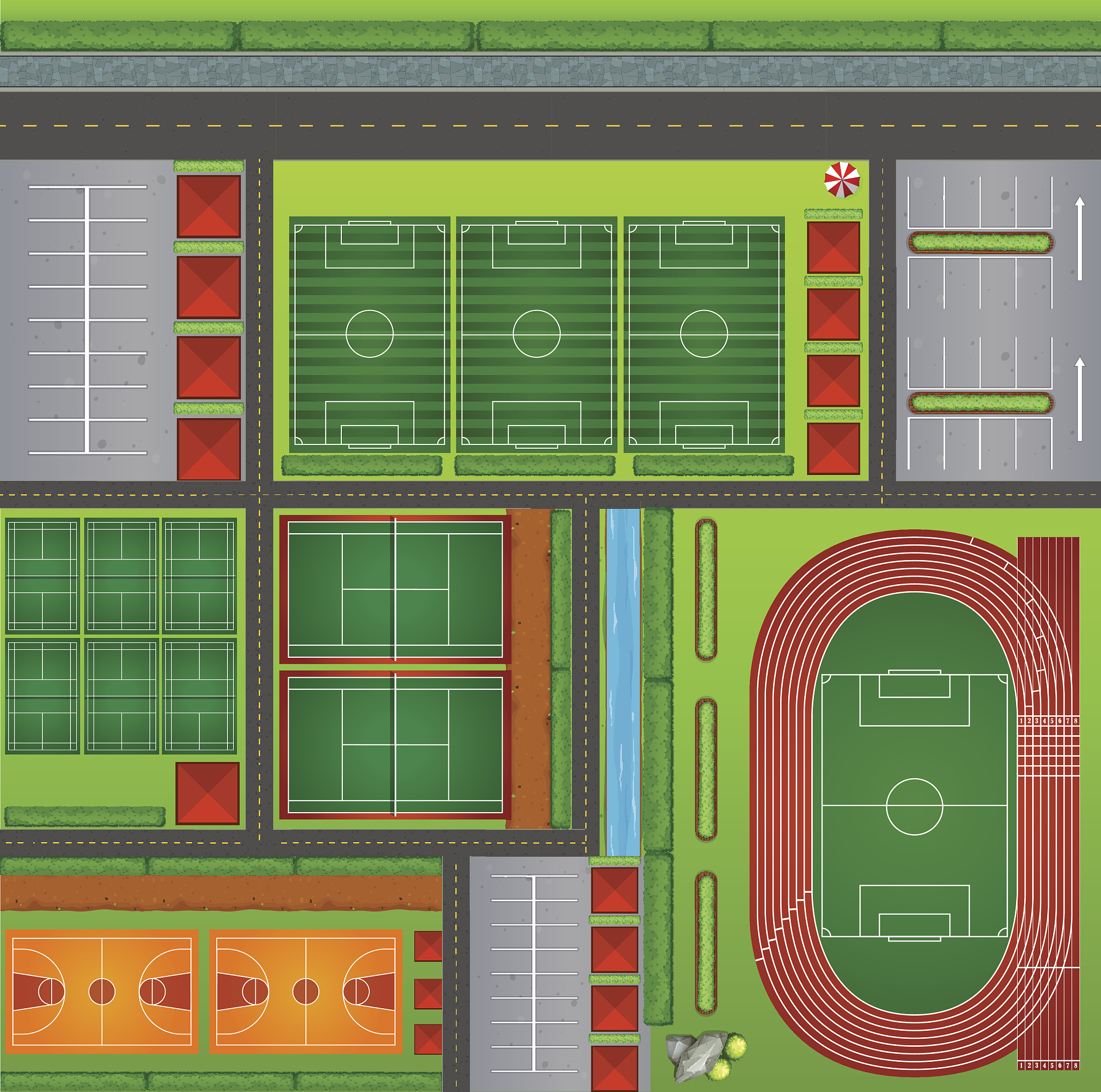 400米跑道起点为什么比3000米、5000米短？