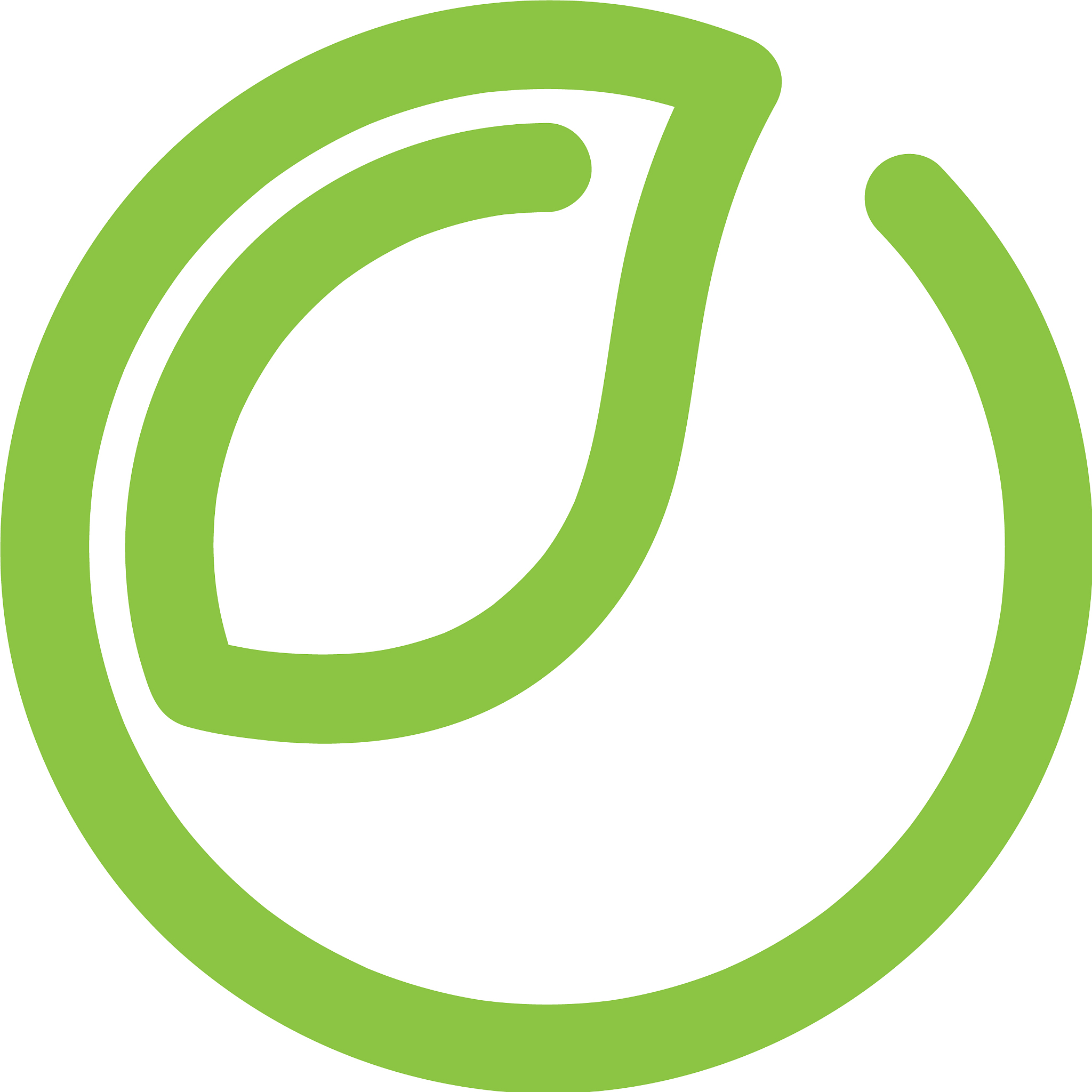 leaf ecology nature logo template
