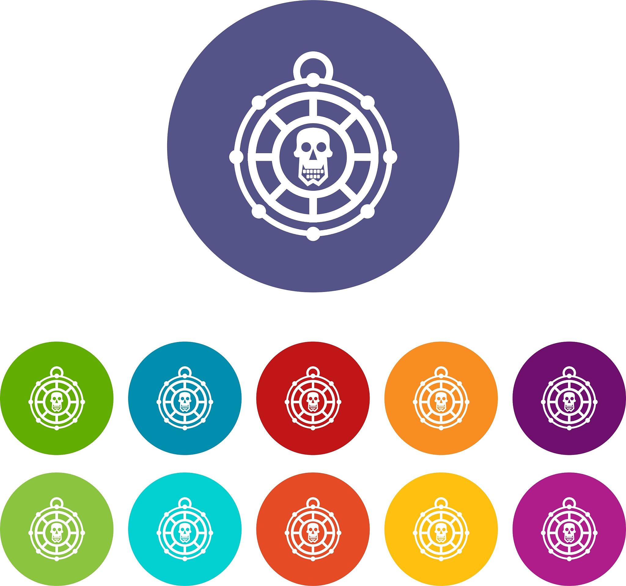 pirate amulet set icons