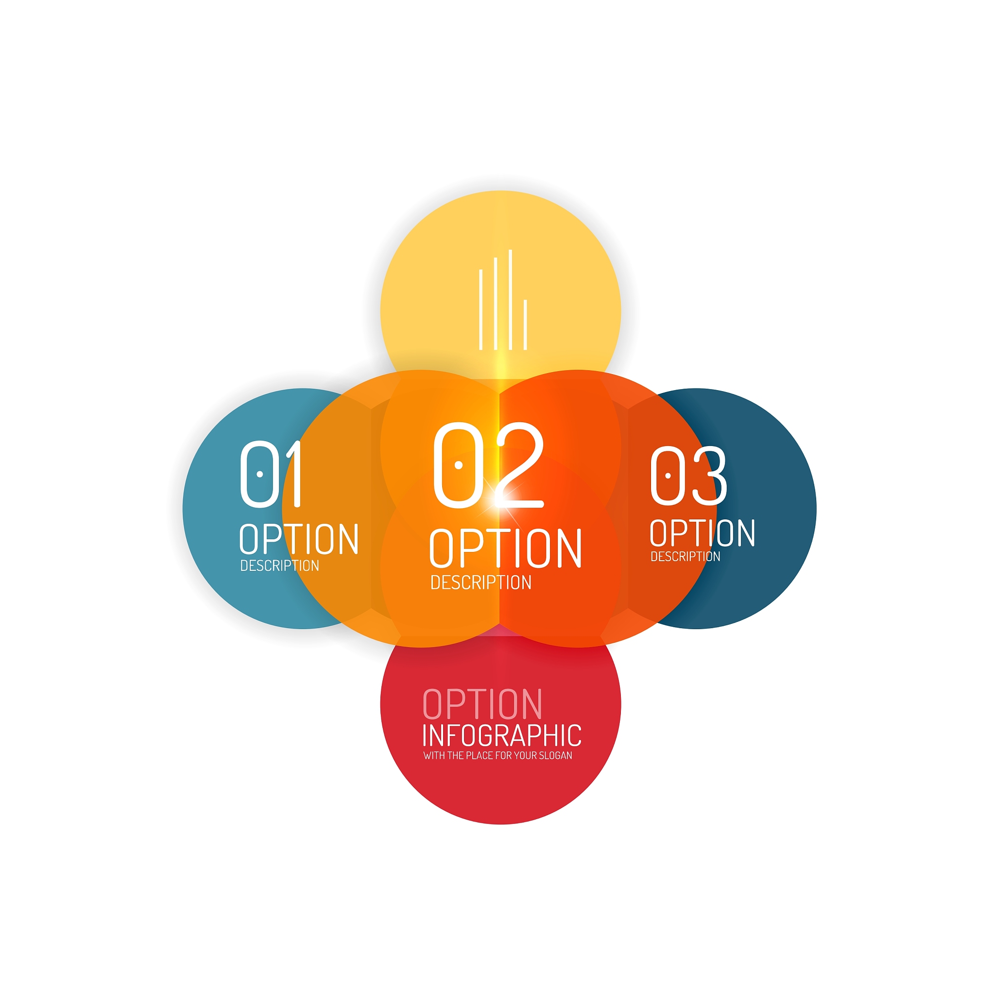 business products option banners