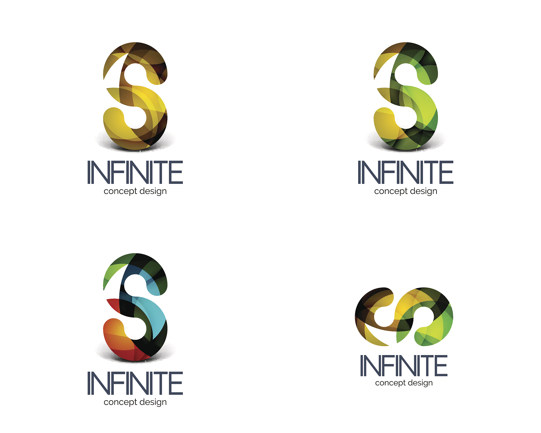 infinity business icon concept