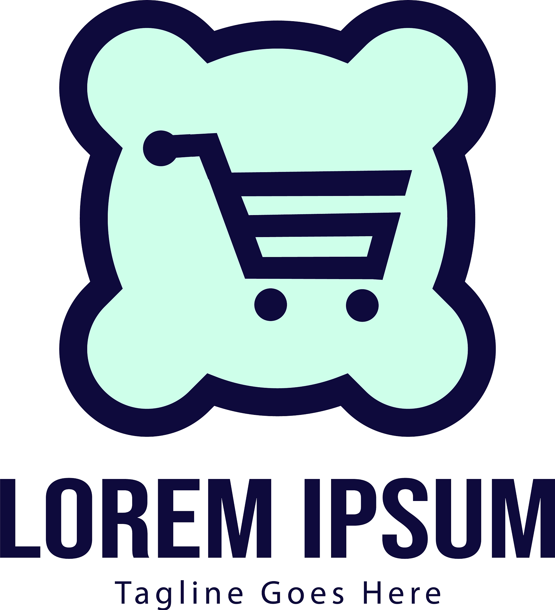 shopping logo template design shopping logo with