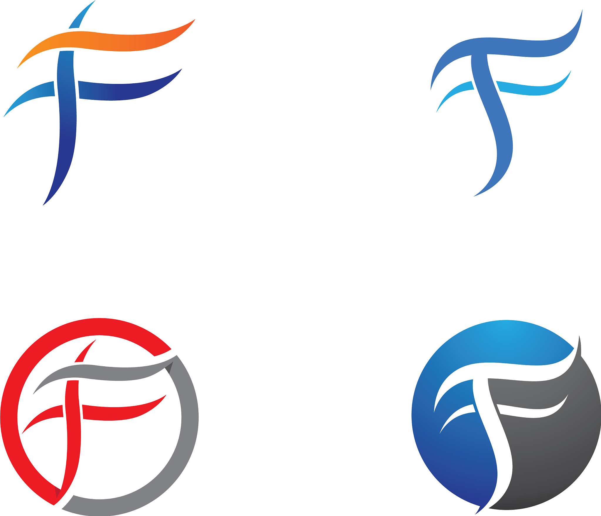 f letter symbol design