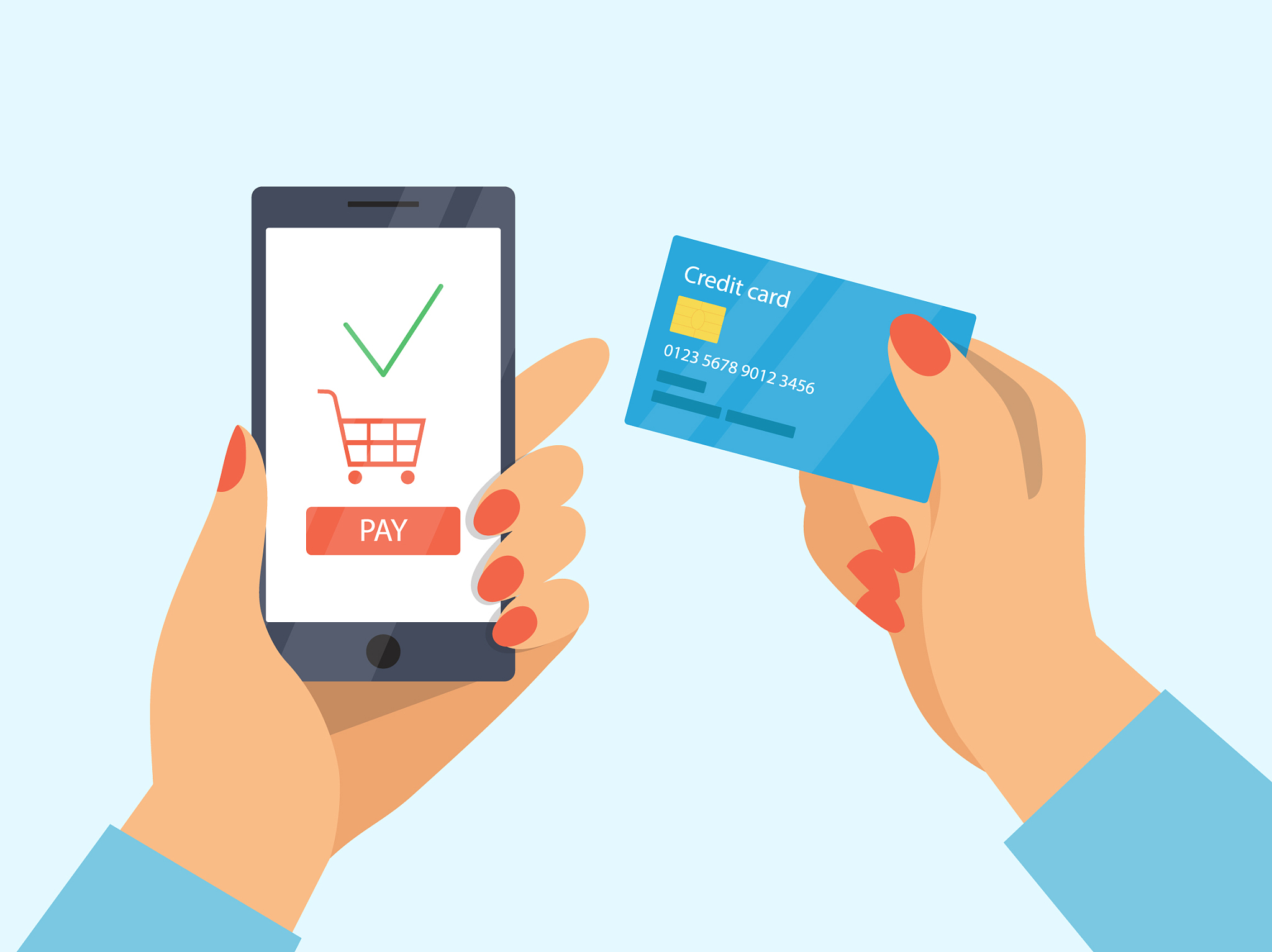 mobile banking concept online