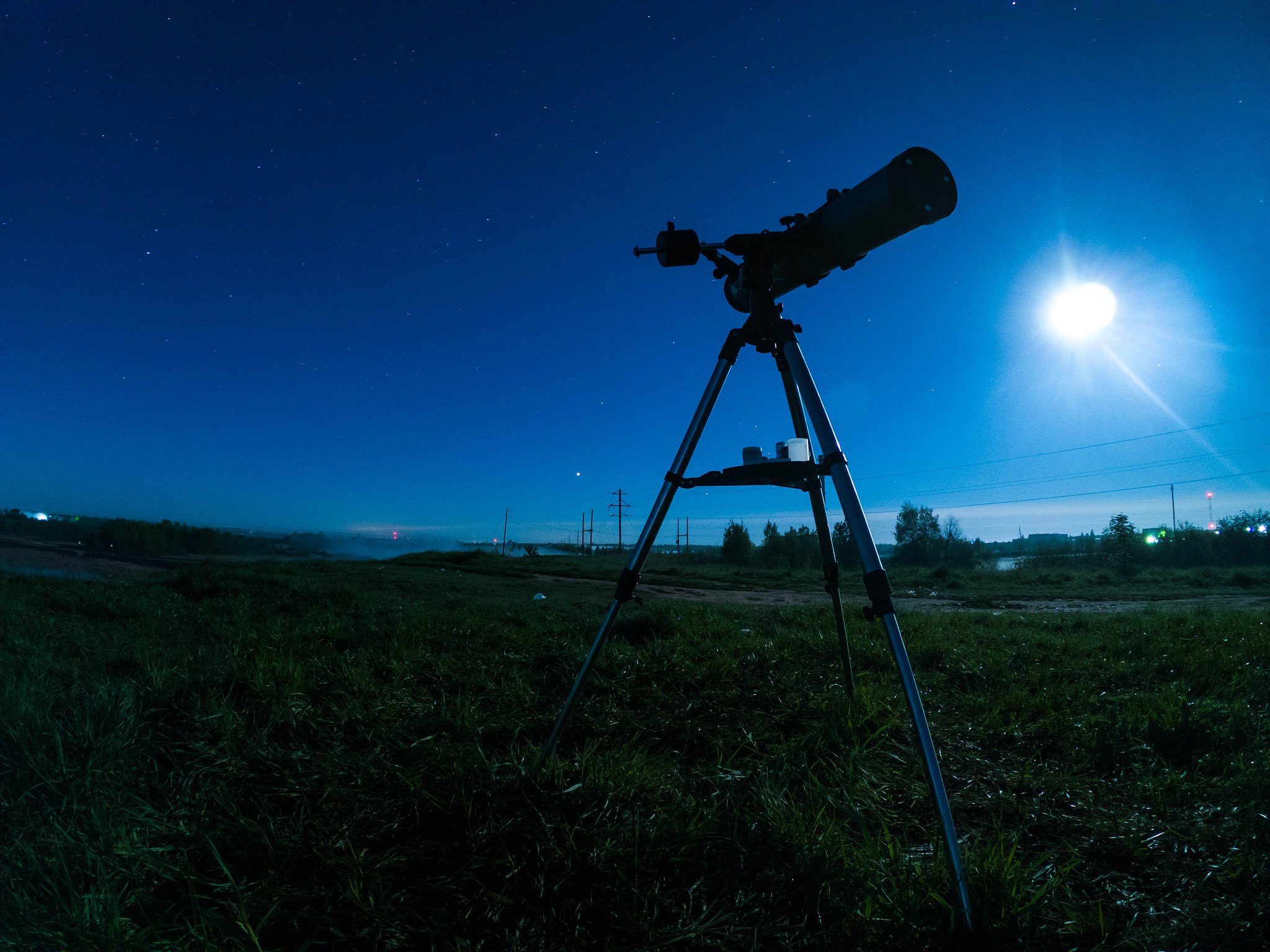 我如何才能观测月球