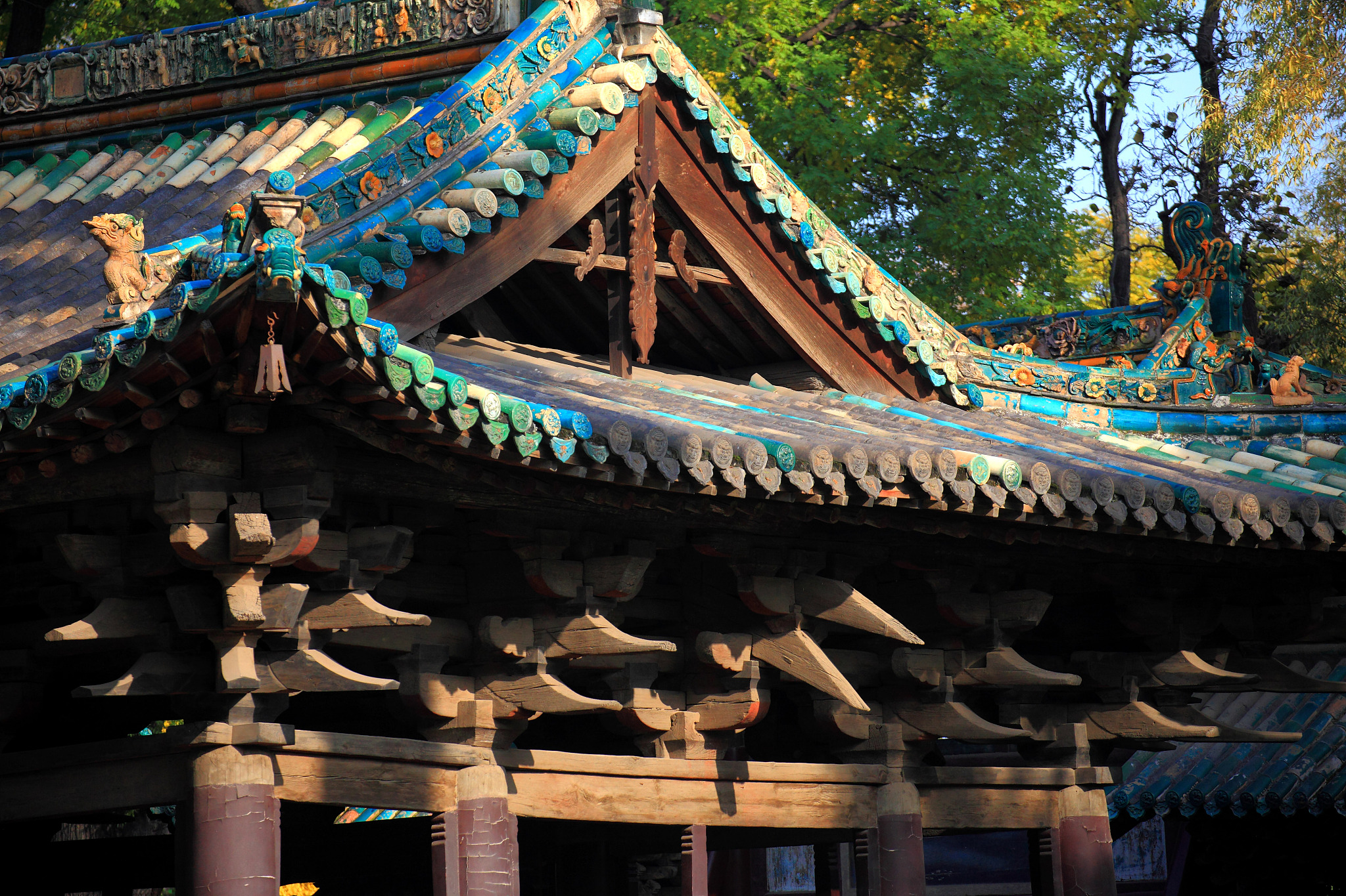 中国宋代木构建筑 太原晋祠