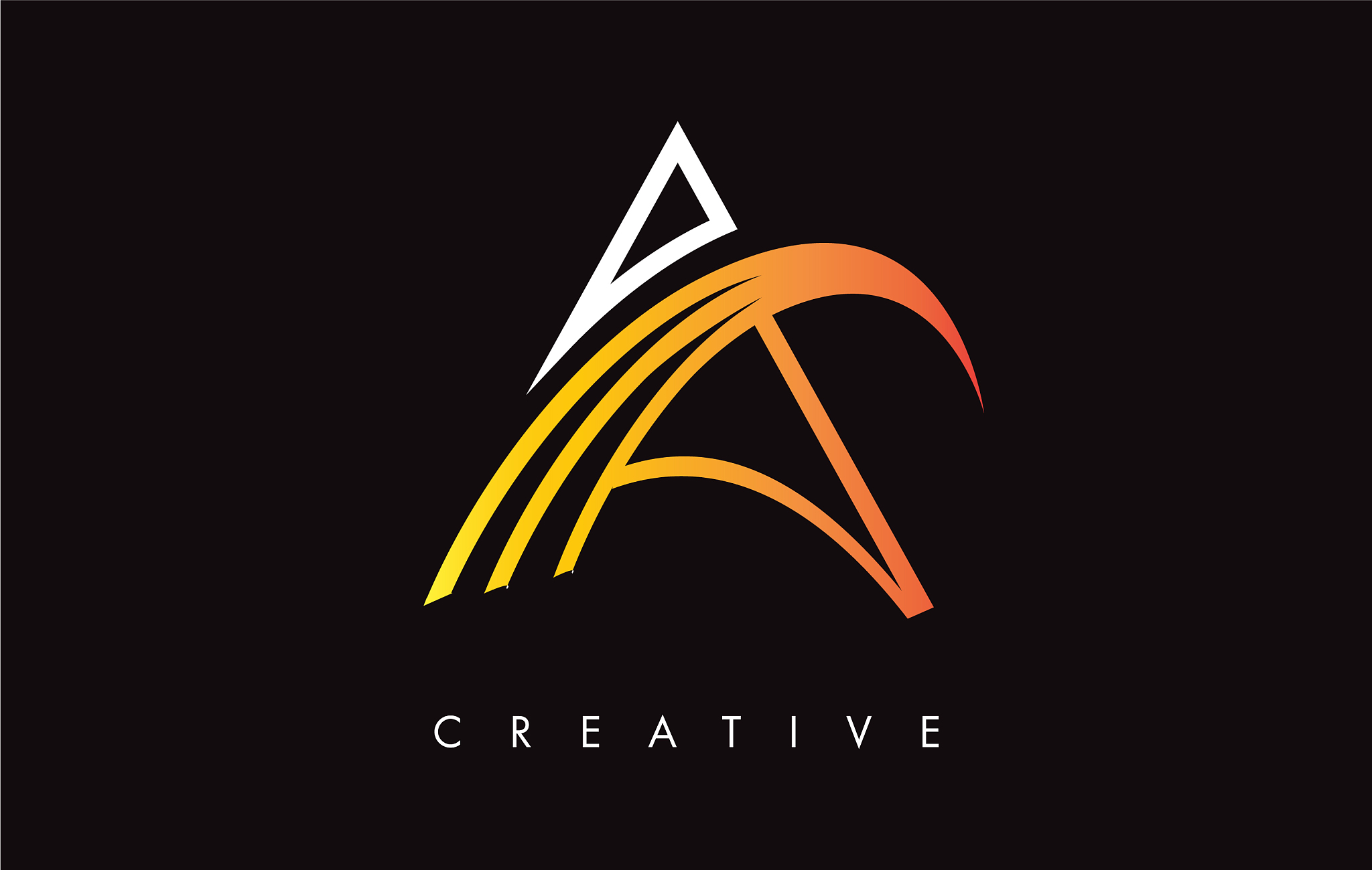 a letter design logo letter a icon logo with